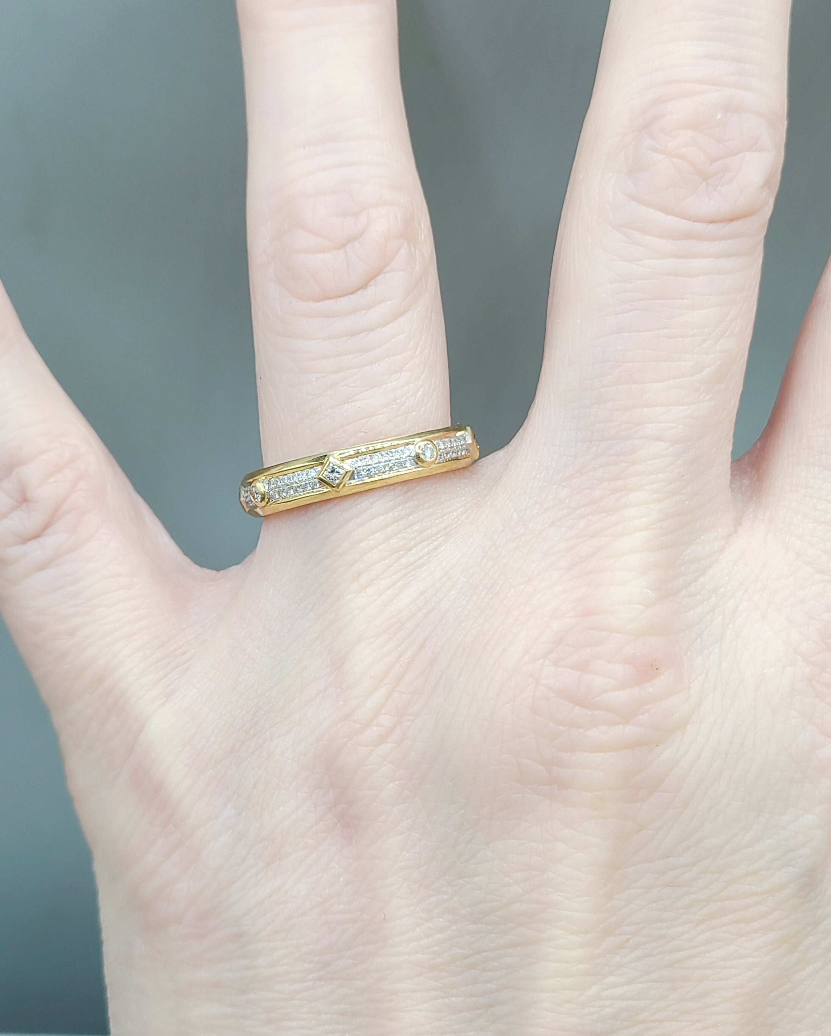 David Yurman Modern Renaissance Ring 18K Gold & Diamonds、mySite、hinf8tx79