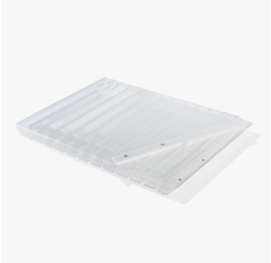 Striped Acrylic Challah Board + Knife - Choice of Colors、mySite、topwebapps