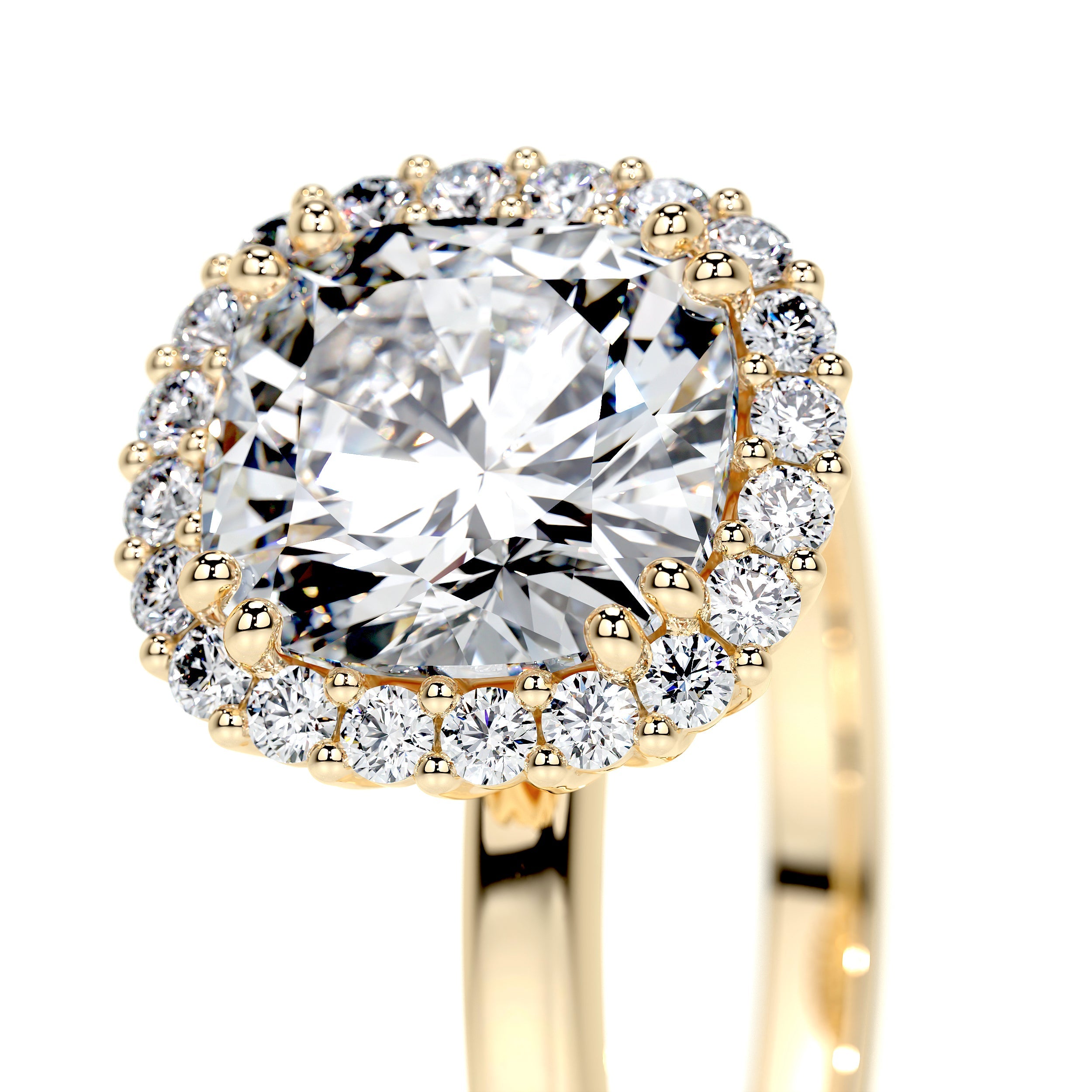 Bailey Lab Grown Diamond Ring -18K Yellow Gold、mySite、hinf8tx79