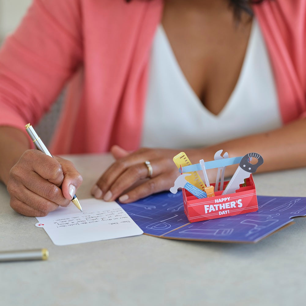 Father's Day Toolbox Pop-Up Card、mySite、solidvoid