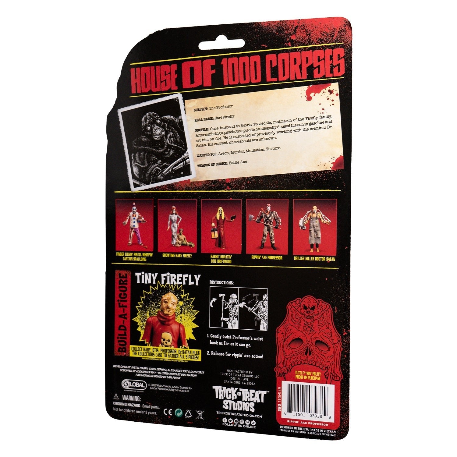 House of 1000 Corpses COMPLETE SET OF 4 (5 Scale)、mySite、hgirdovlk