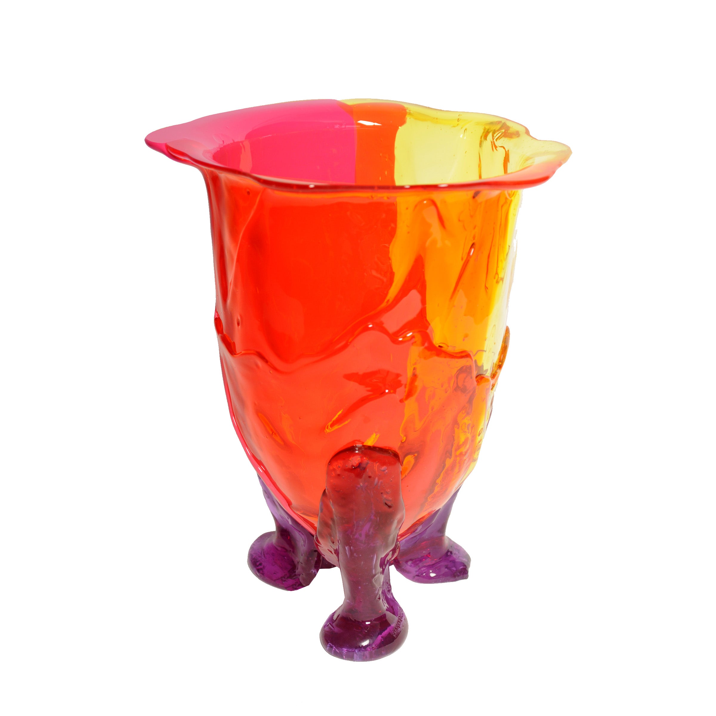 Resin Vase AMAZONIA Yellow by Gaetano Pesce for Fish Design、mySite、neckold