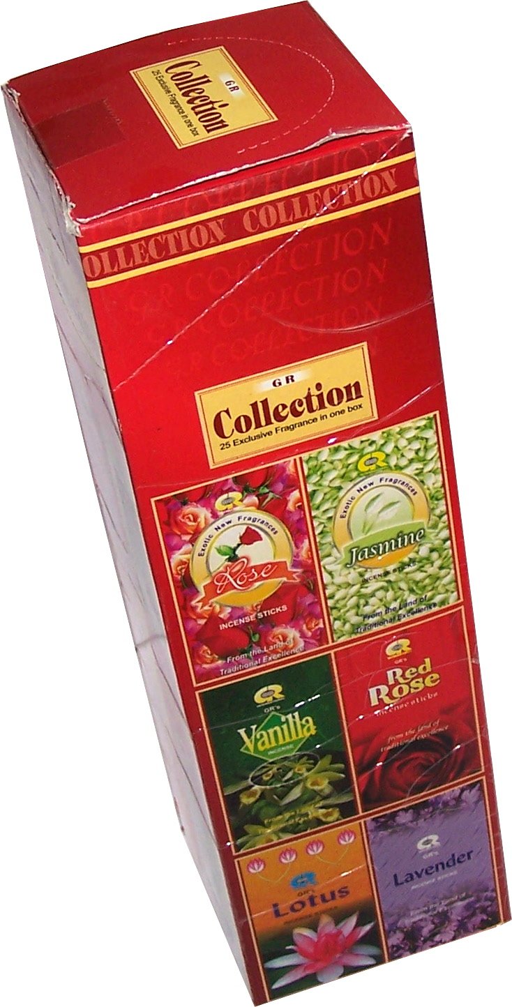  Holy Land Market 25 fragrances x 8 Incense sticks set imported from India ( About 200 Incense Sticks )、mySite、elrpsem3k