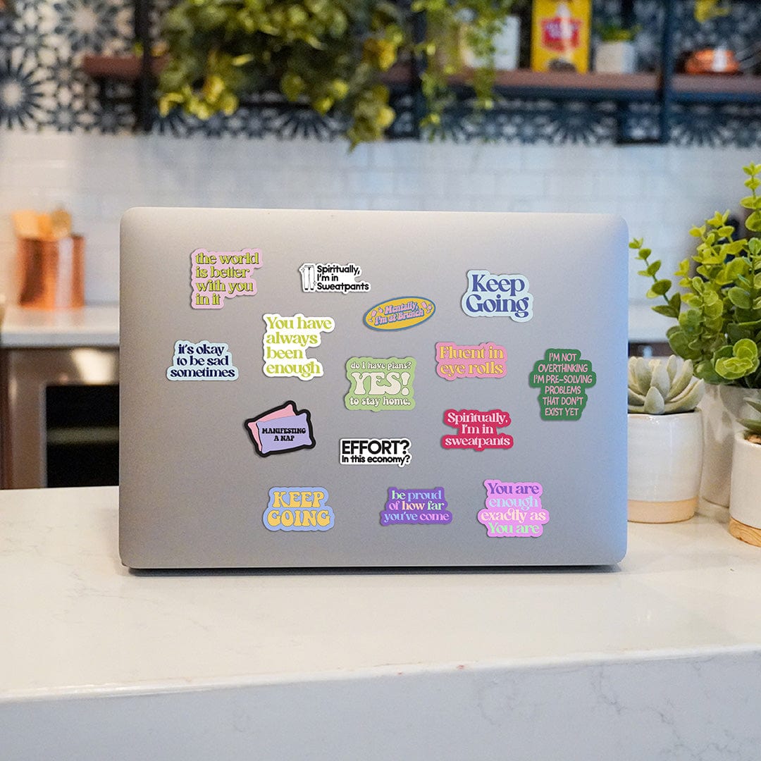  Trendy Phrases Stickers 15 Pack、mySite、ghnorth