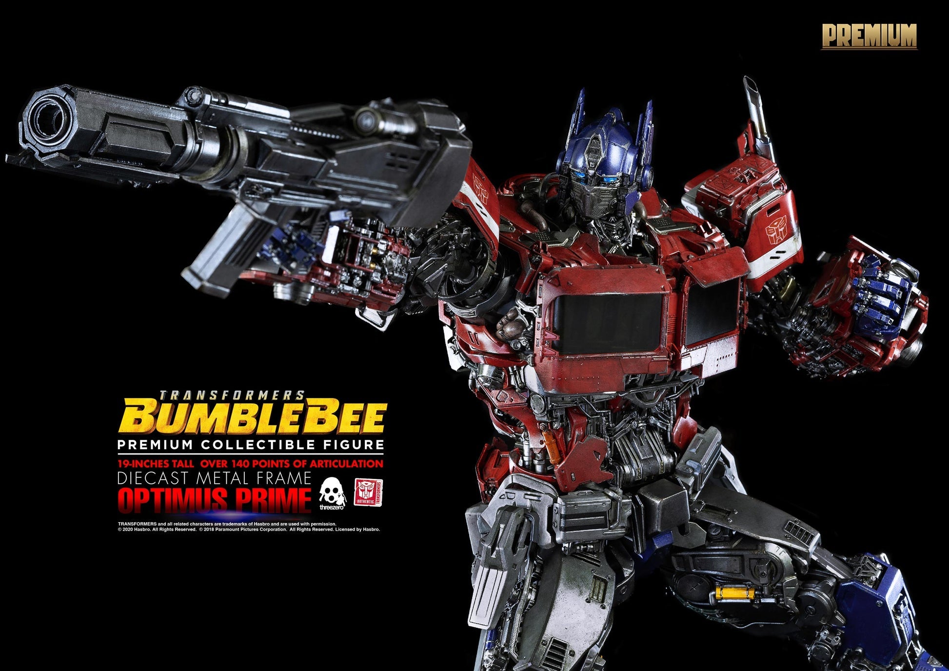 Threezero Transformers: Bumblebee Premium Collectible Optimus Prime、mySite、hgirdovlk