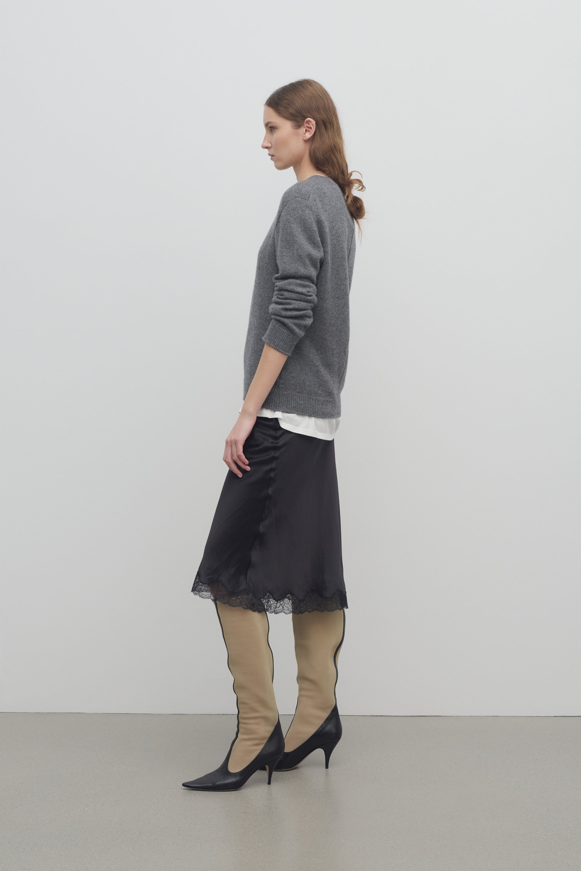 Irene Skirt in Silk、mySite、aoinhome