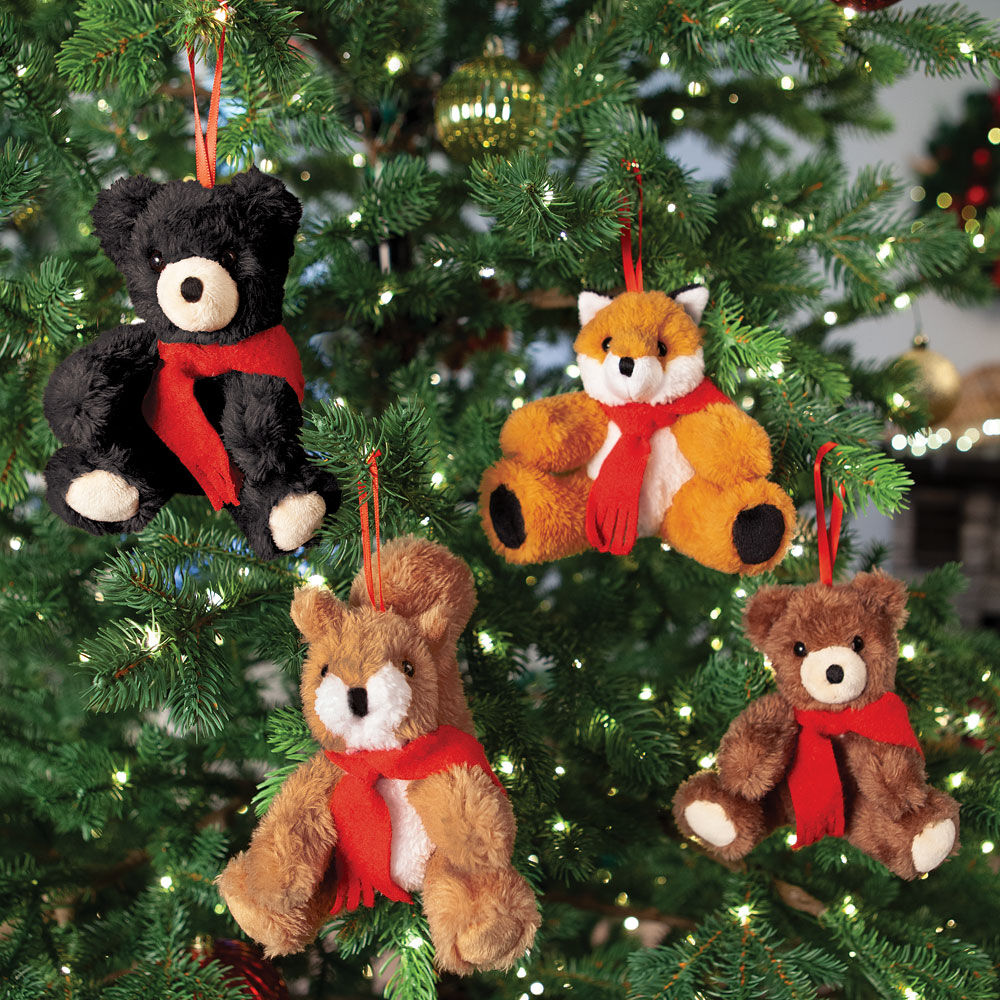 Woodland Christmas Ornaments - Set of 4、mySite、pszhyizbm