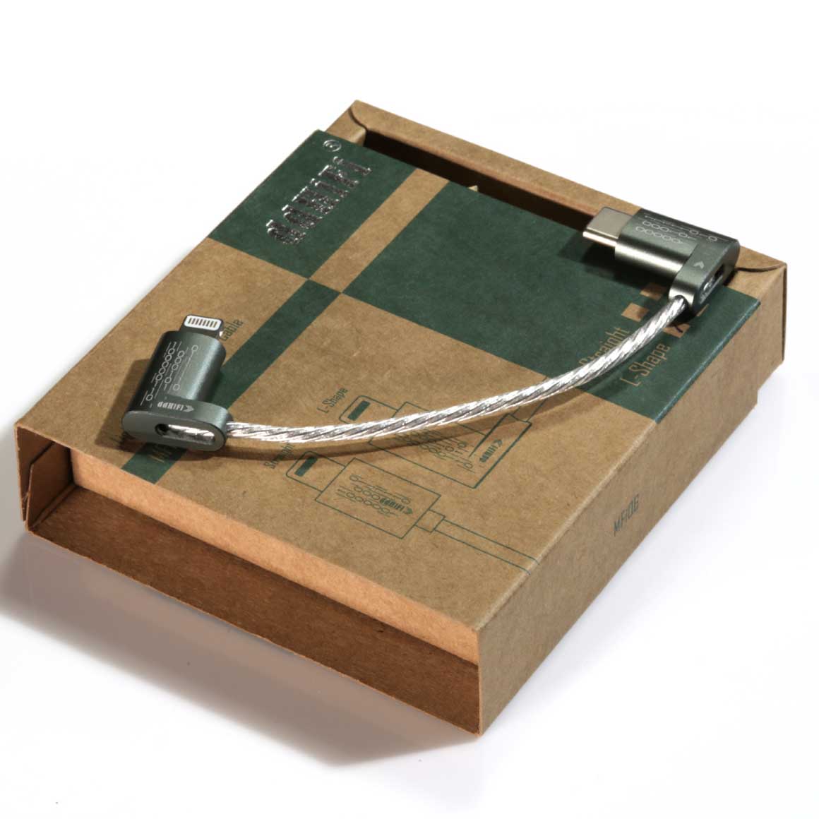  ddHiFi - MFi06 Lightning to Type-C Data Cable、mySite、merchandisen