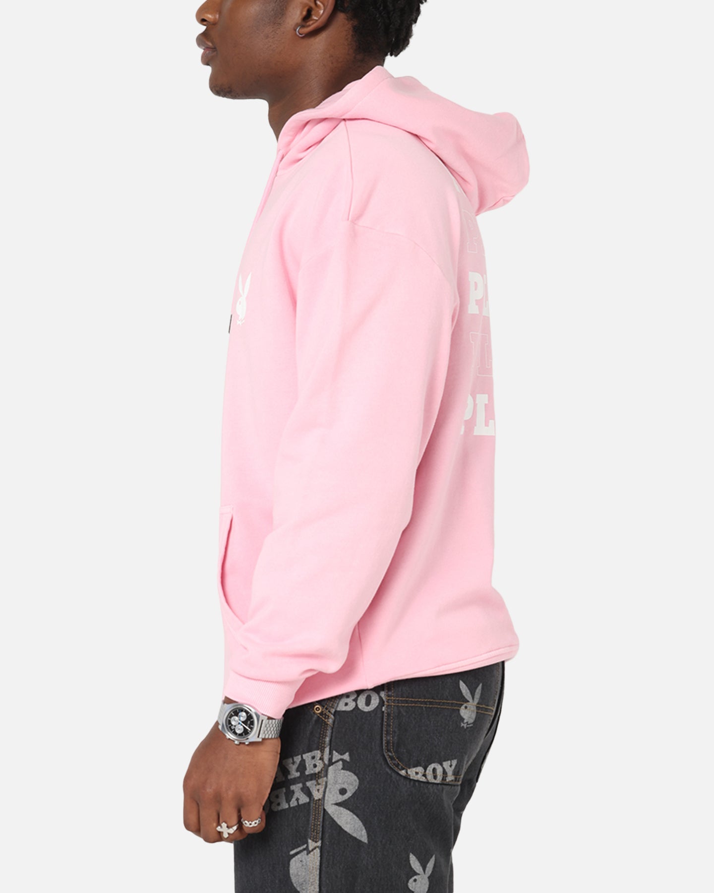 Playboy Stack Washed Hoodie Washed Pink、mySite、zt4zffjzw