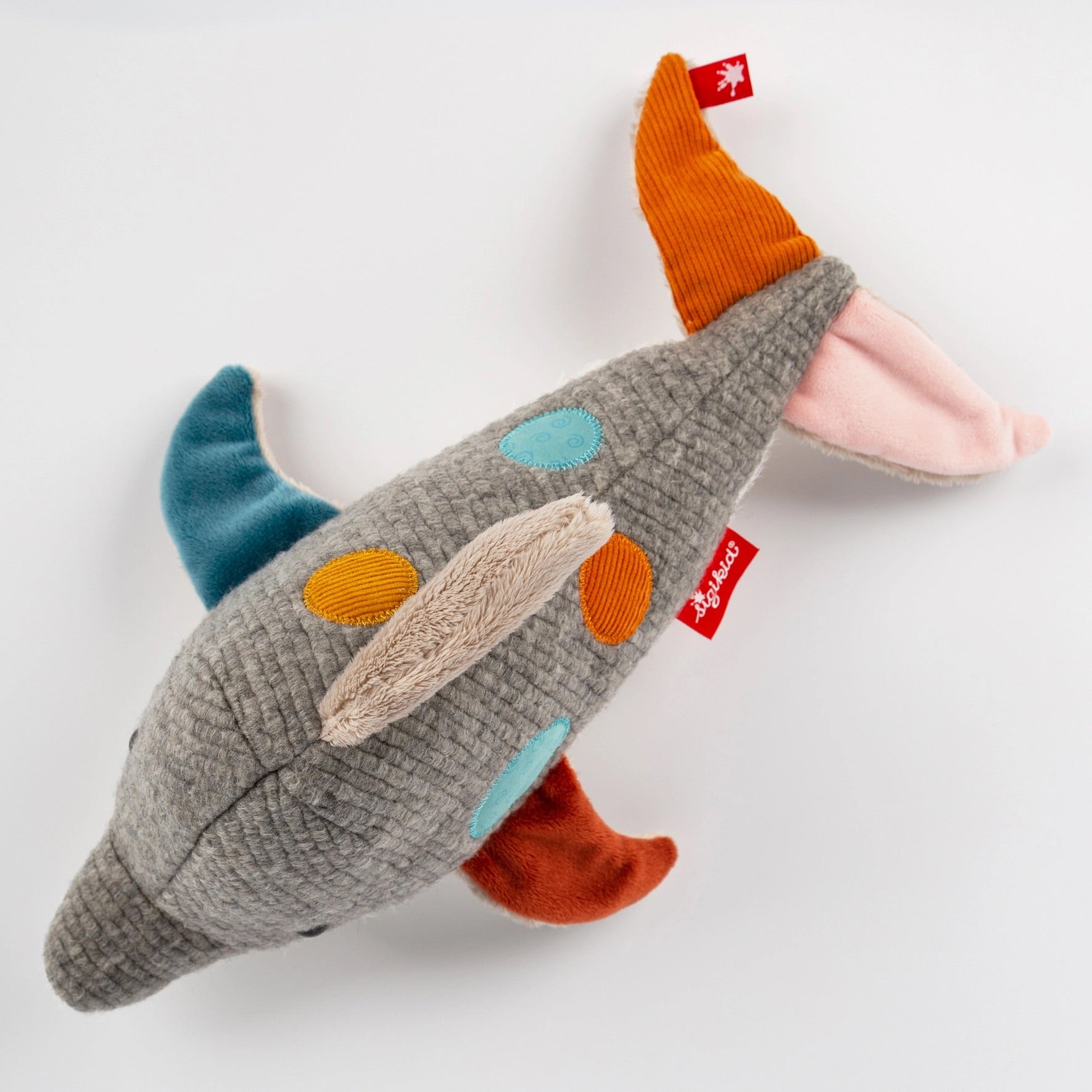 Patchwork Dolphin Plush Toy、mySite、g9winljtr