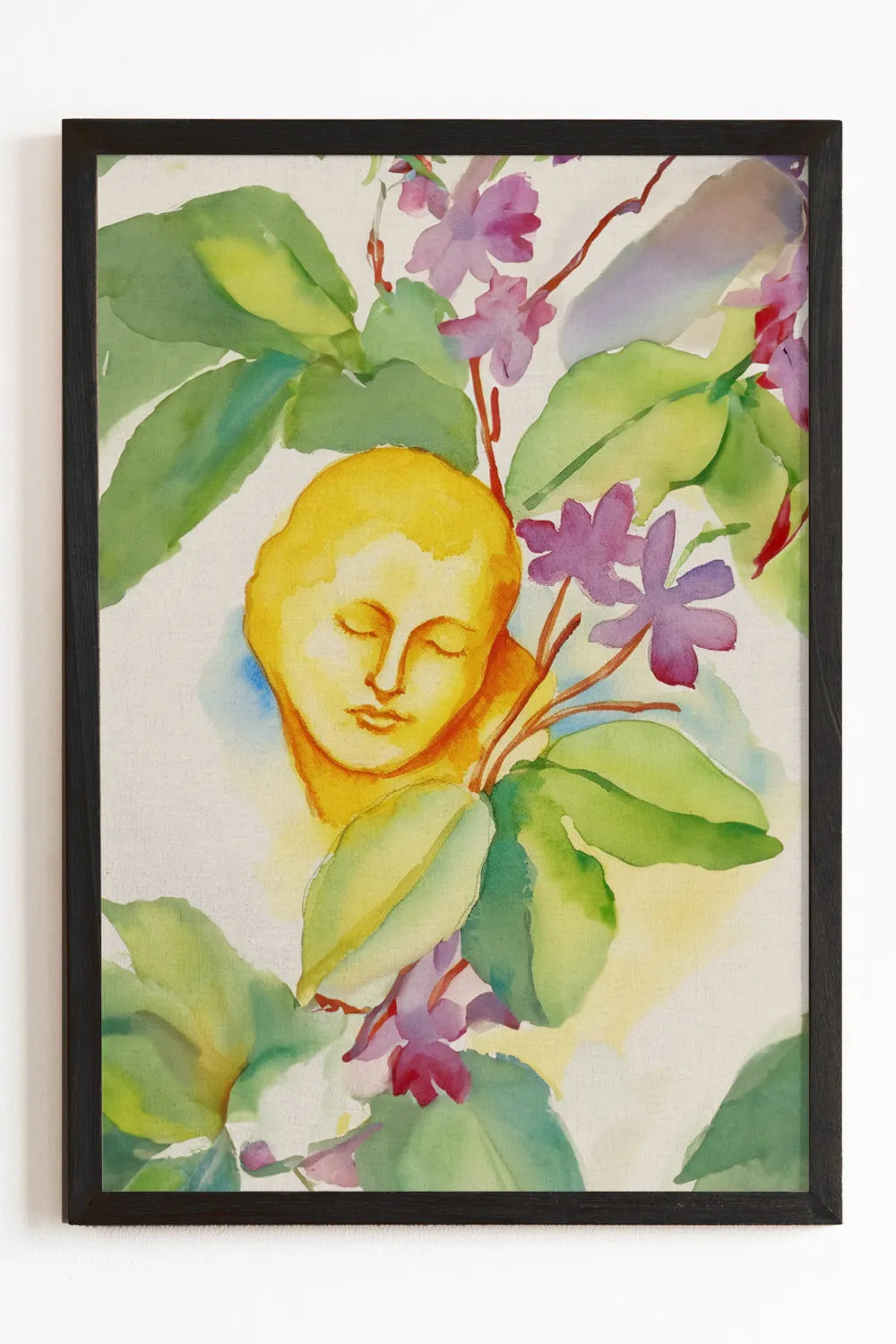 Mango Glow Radiant Watercolor Art Print、mySite、gigharbornorthrealestate