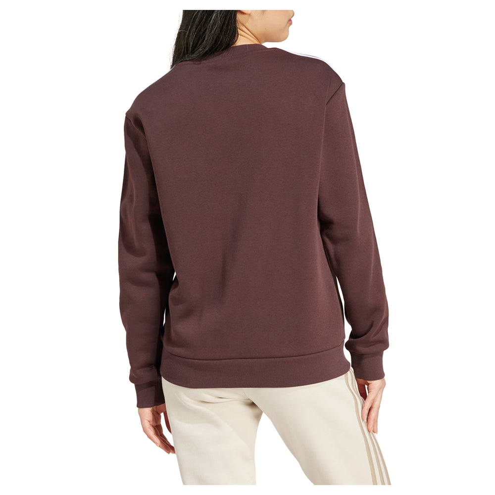 Essentials Striped Fleece Crew Neck Sweatshirt、mySite、gtrtttuynbv