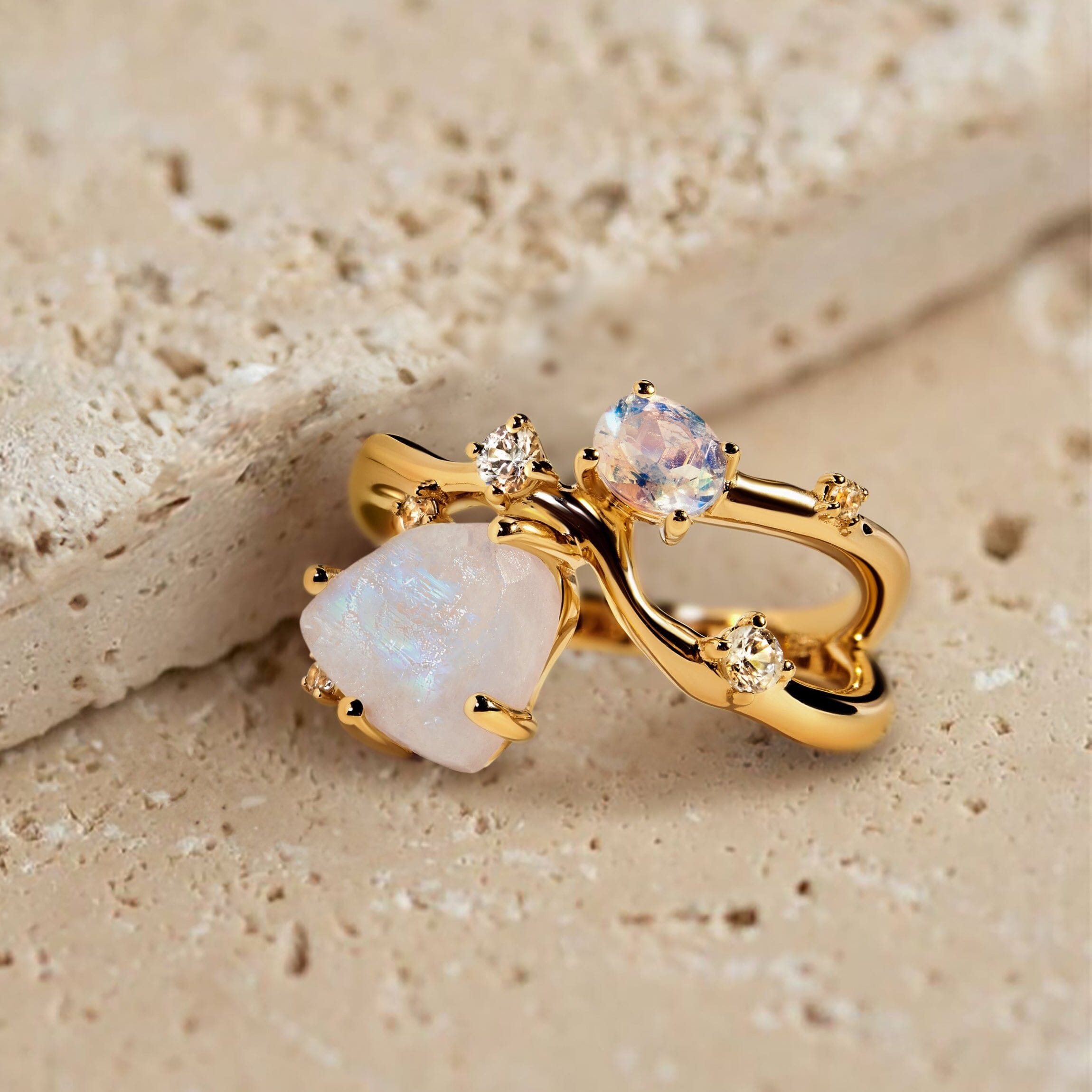 Moonstone Ring - Voyage、mySite、hinf8tx79