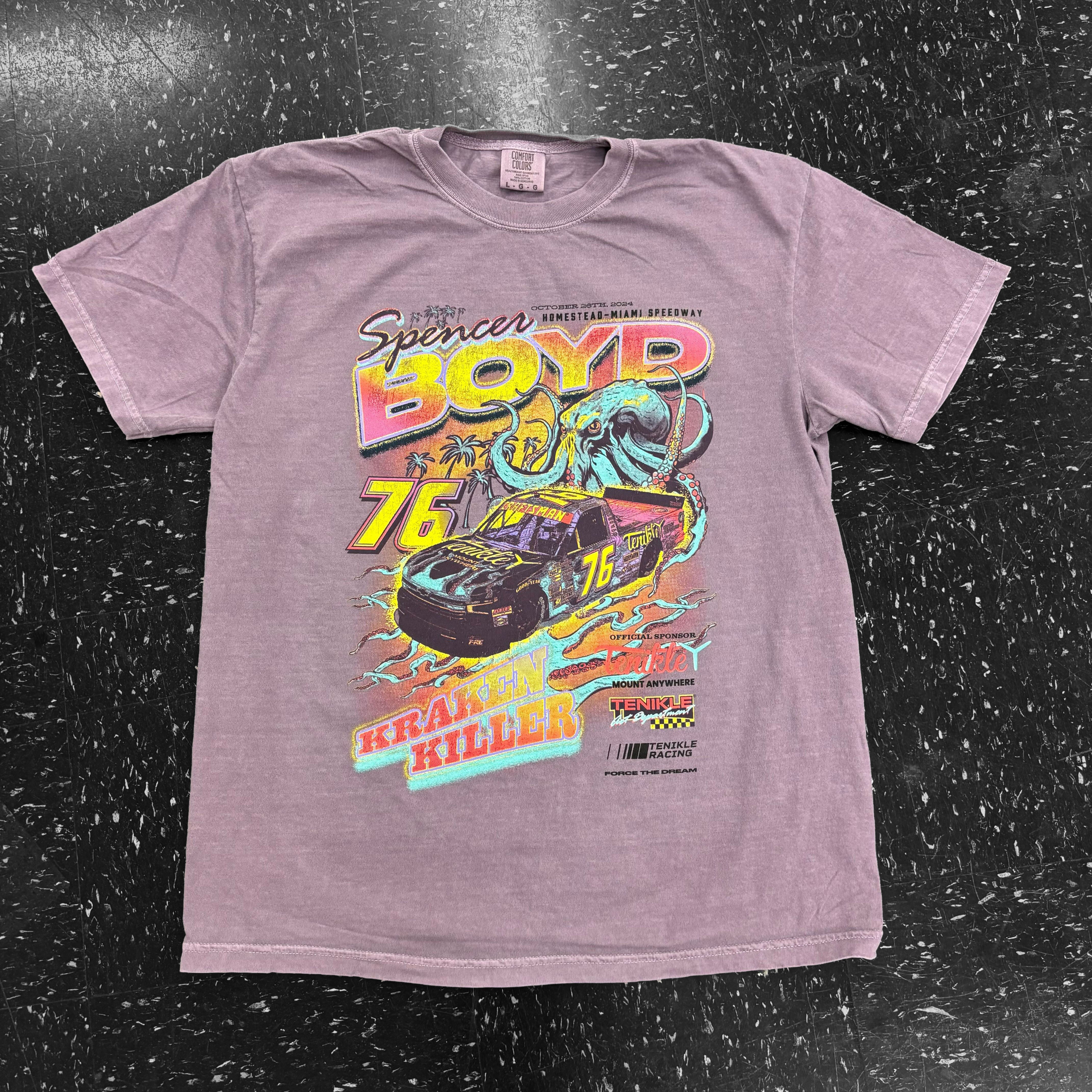 Limited Edition Spencer Boyd x Tenikle Nascar Tee (pre-order)、mySite、fannypackpong
