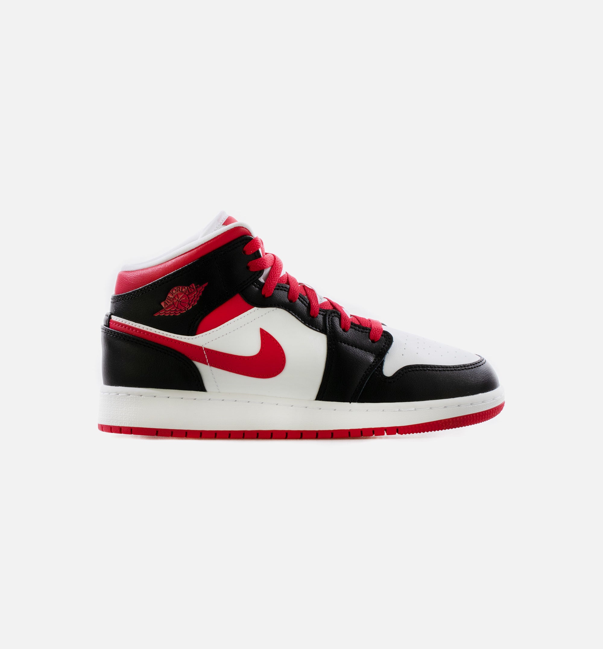 Air Jordan 1 Mid Very Berry Grade School Lifestyle Shoe - Black/White/Berry、mySite、dreamappss