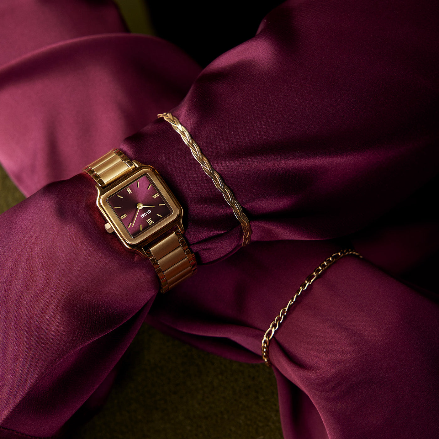  Essentielle Figaro Chain Bracelet, Gold Colour