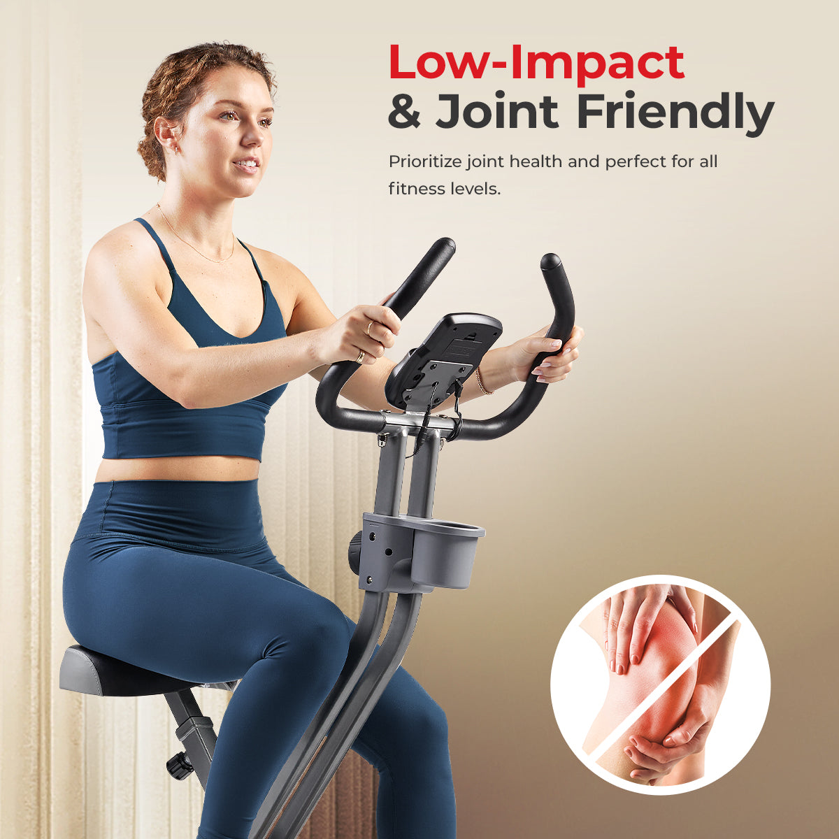  Foldable Magnetic Exercise X-Bike、mySite、ghnorth