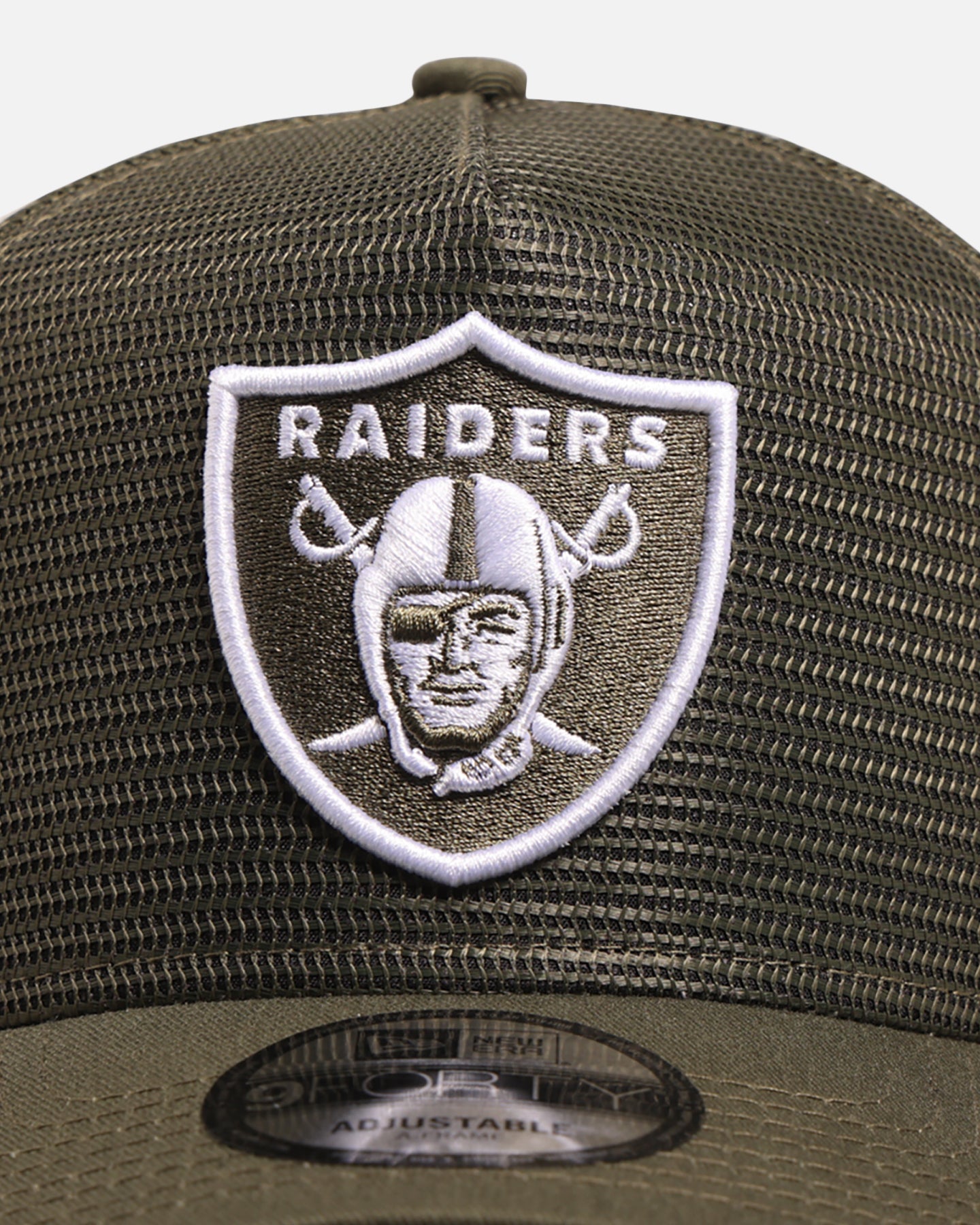 New Era Las Vegas Raiders 'Polychromatic Mesh' 9FORTY A-Frame Snapback New Olive、mySite、zt4zffjzw