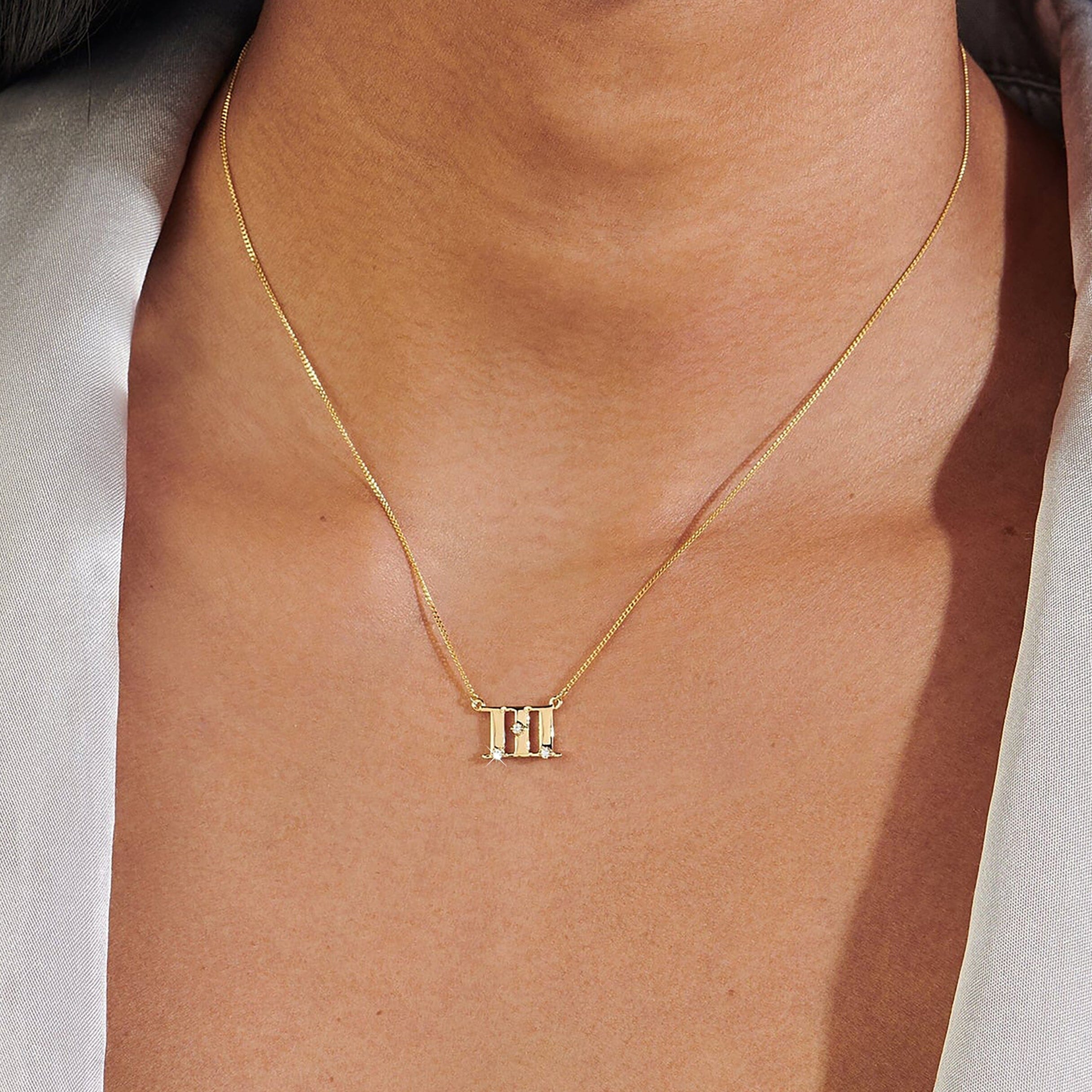 White Zircon Necklace - I Trust、mySite、hinf8tx79