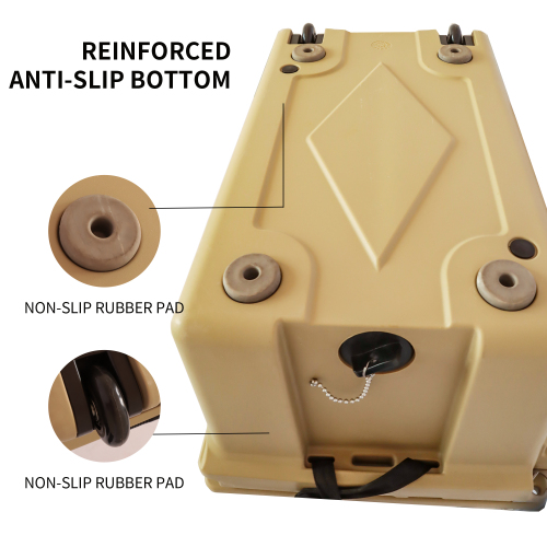 Hot Selling Blue color 65QT Outdoor cooler fish ice chest Box 2022 Popular Camping Cooler Box、、eastwooduniform