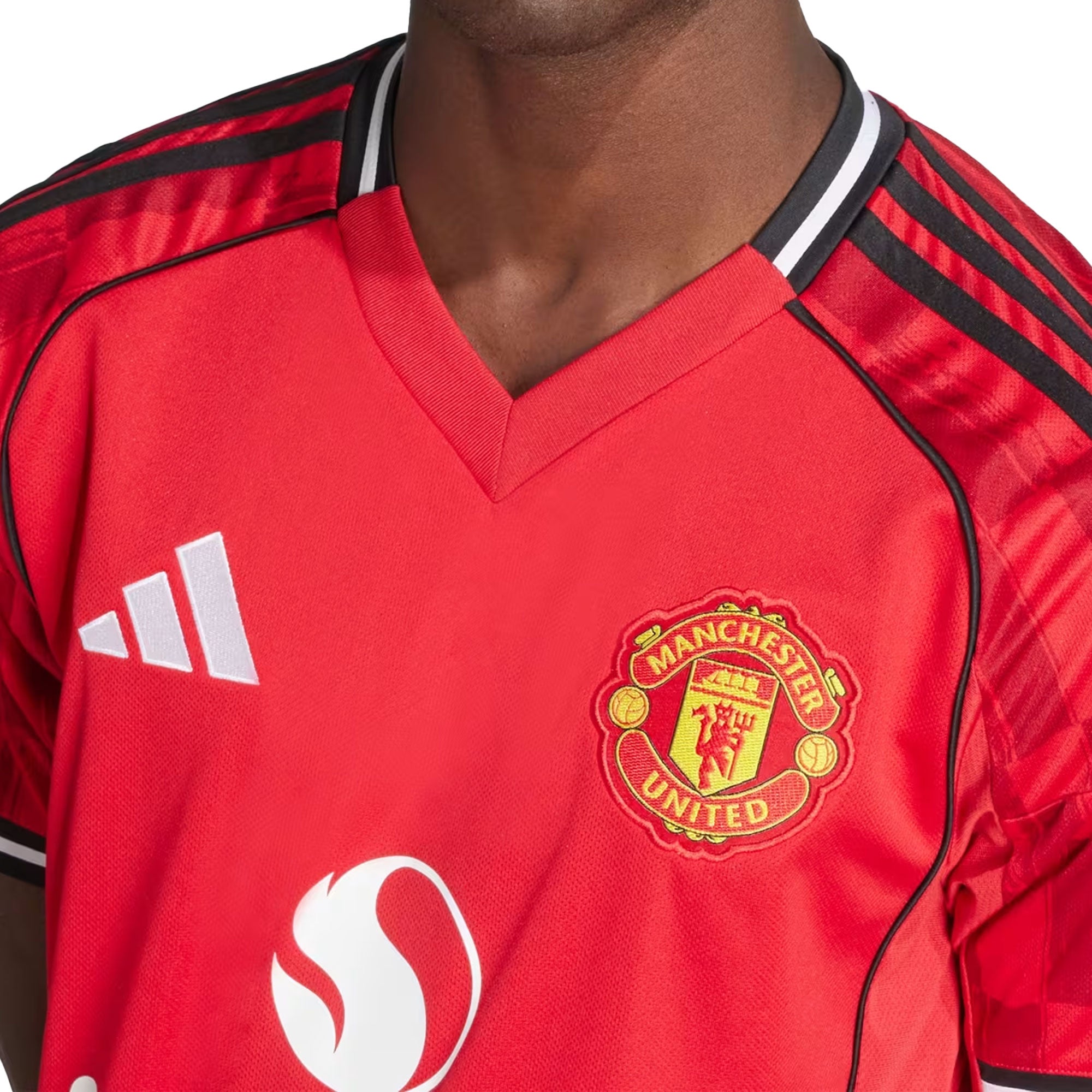 adidas Men's Manchester United 2025/26 Home Jersey Red、mySite、bottomscart