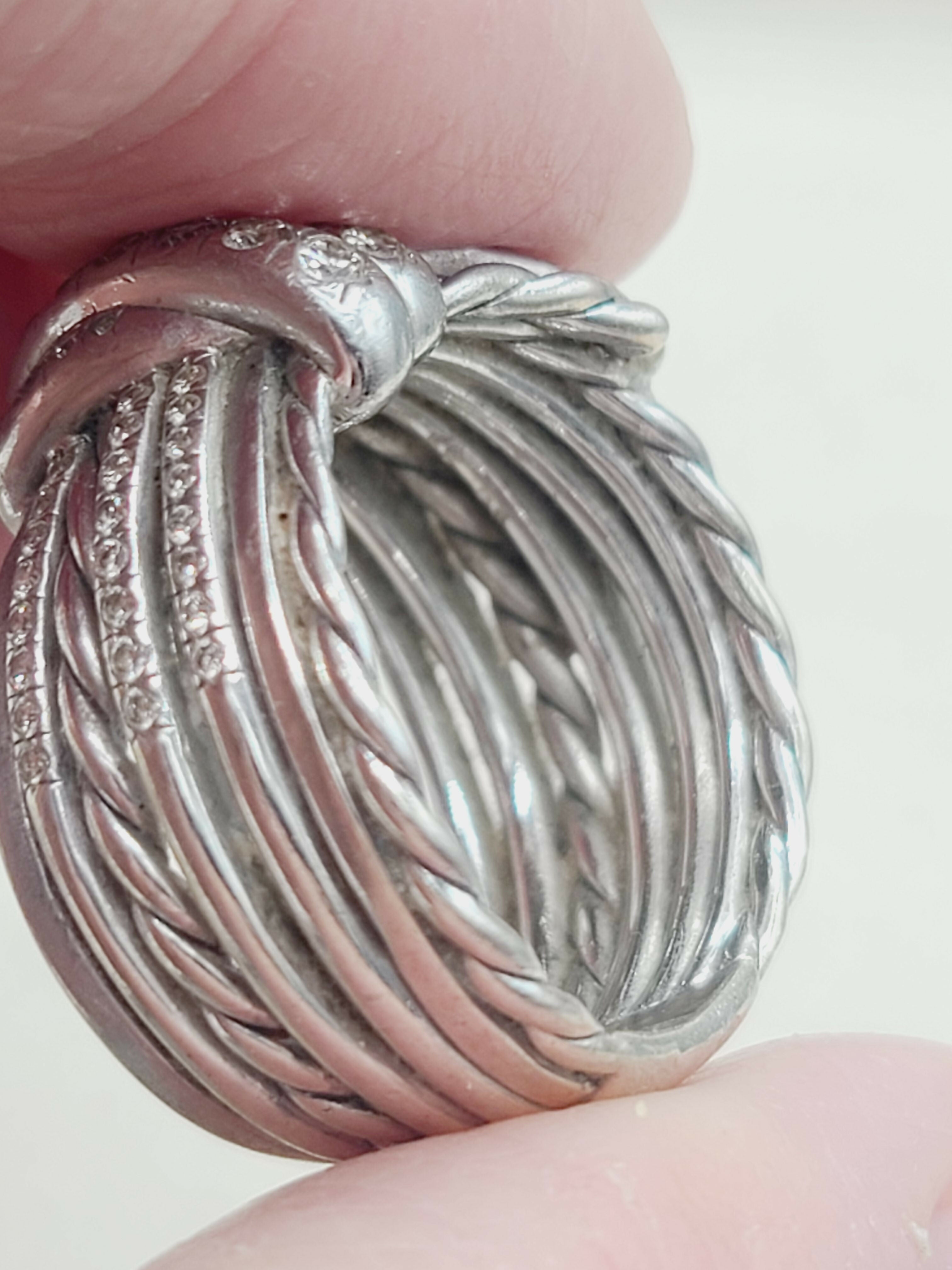 David Yurman Wide Anjelika Ring聽With Diamonds聽、mySite、hinf8tx79