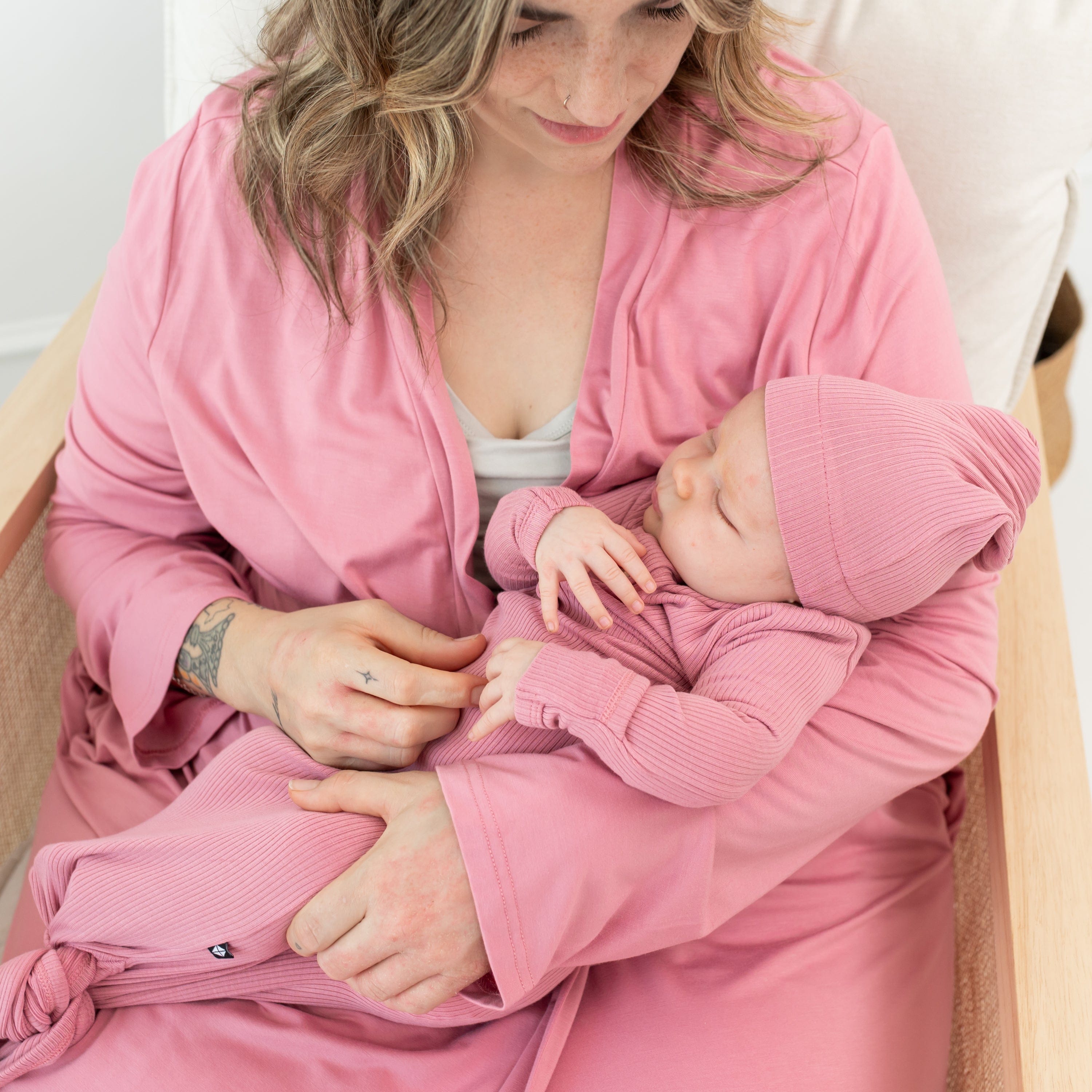  Ribbed Knotted Gown with Hat Set in Apple Blossom、mySite、layawaytickets