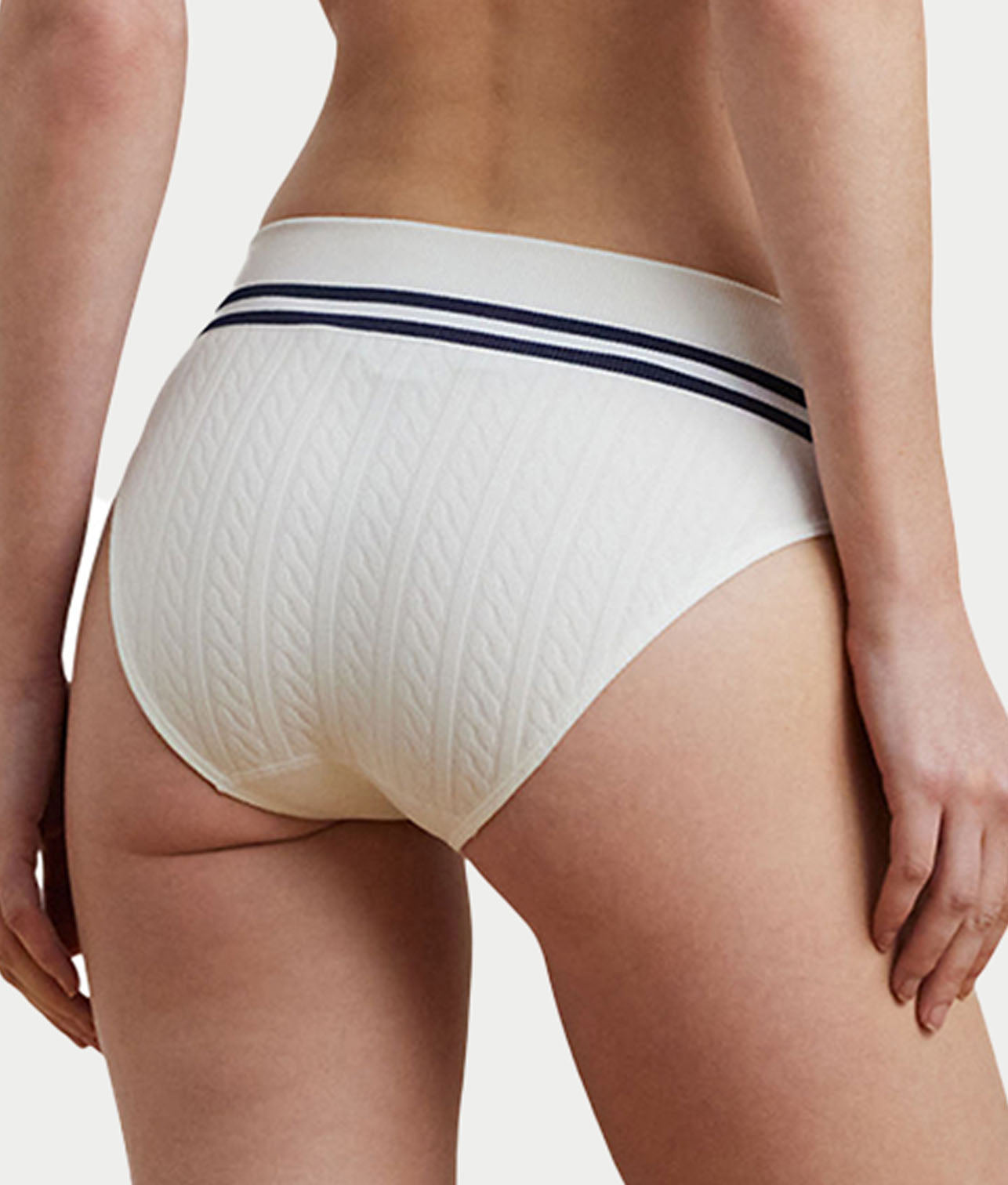 Cricket Cable Texture Hi-Cut Brief、mySite、bengalsvssteelers