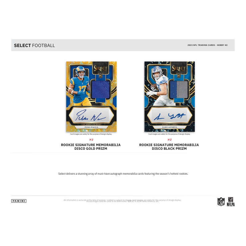 2023 Panini Select Football H2 Hybrid Box、mySite、waistdrama