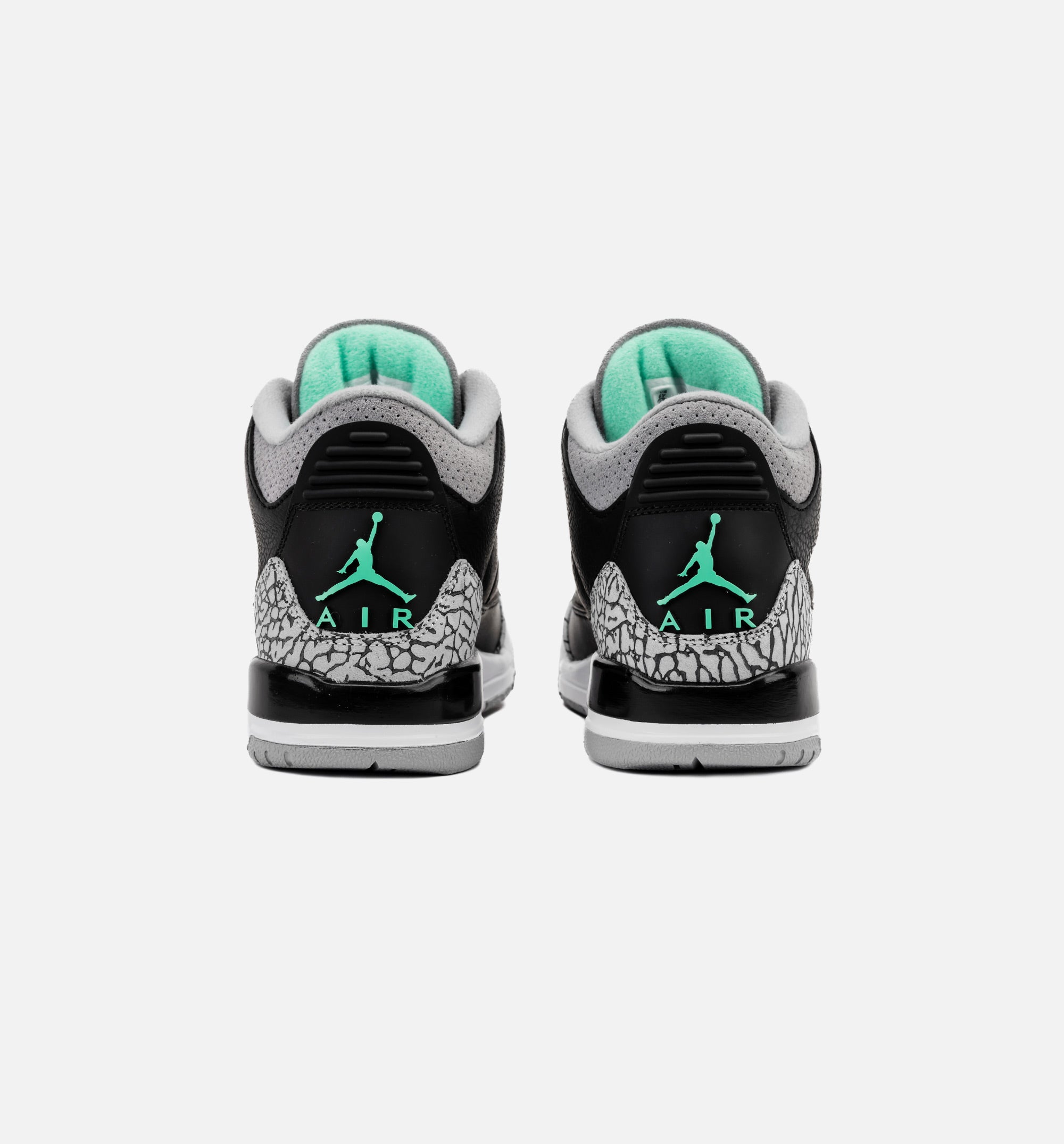 Air Jordan 3 Retro Green Glow Grade School Lifestyle Shoe - Black/Green Glow/Wolf Grey/White、mySite、dreamappss