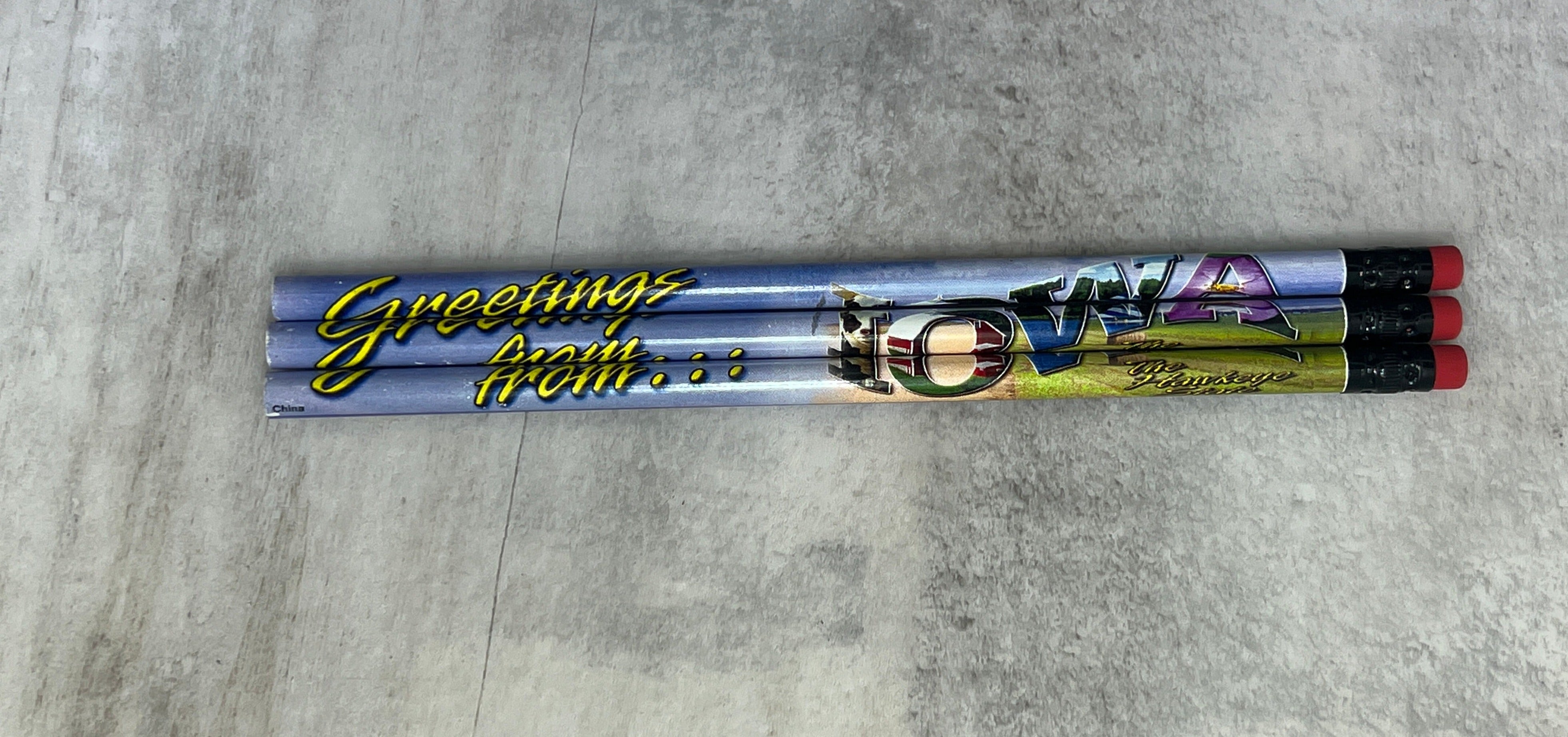 Greetings From Iowa Pencil、mySite、garagedoors4me