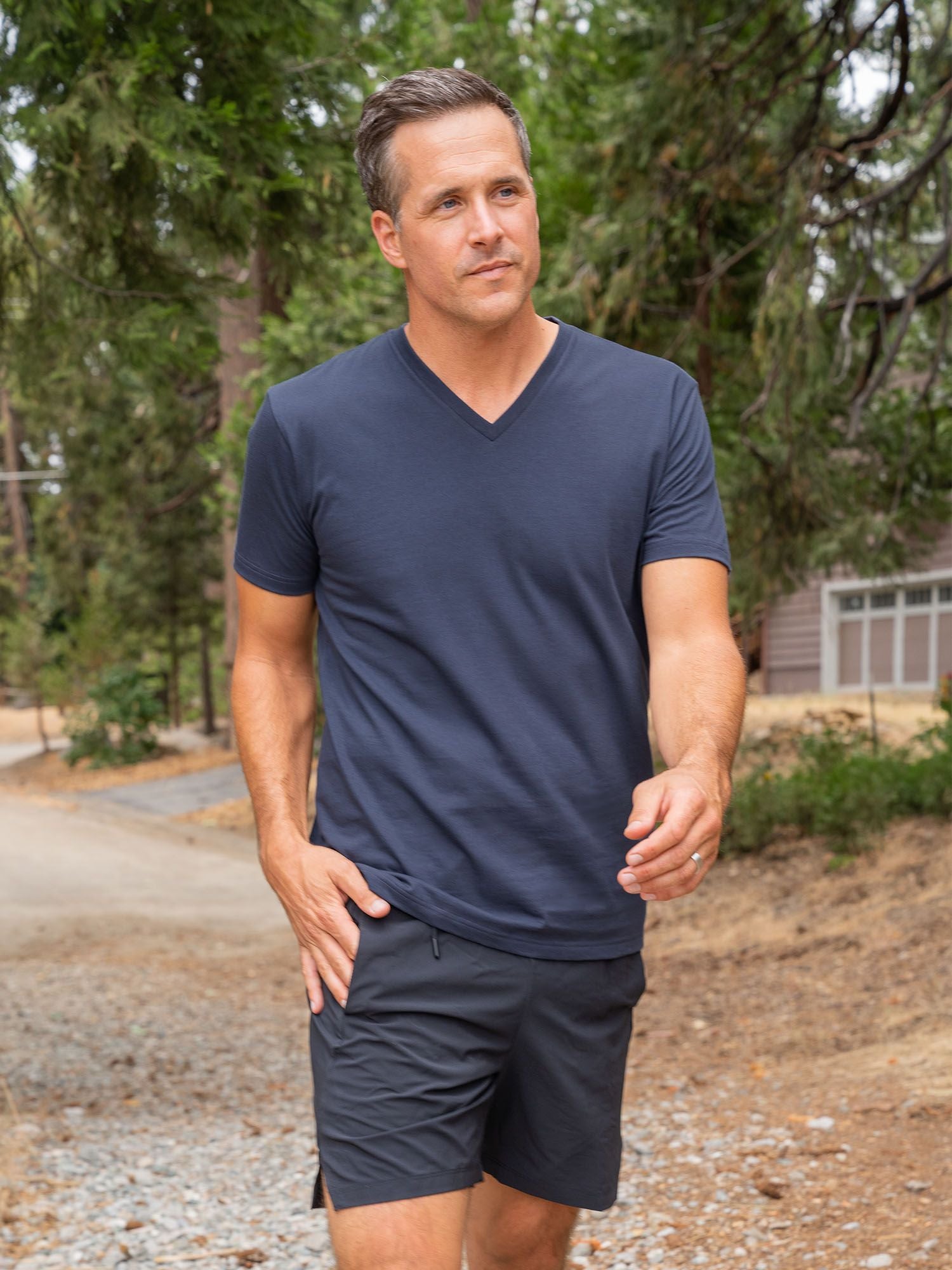  Odyssey Blue V-Neck FINAL SALE、mySite、ghnorth