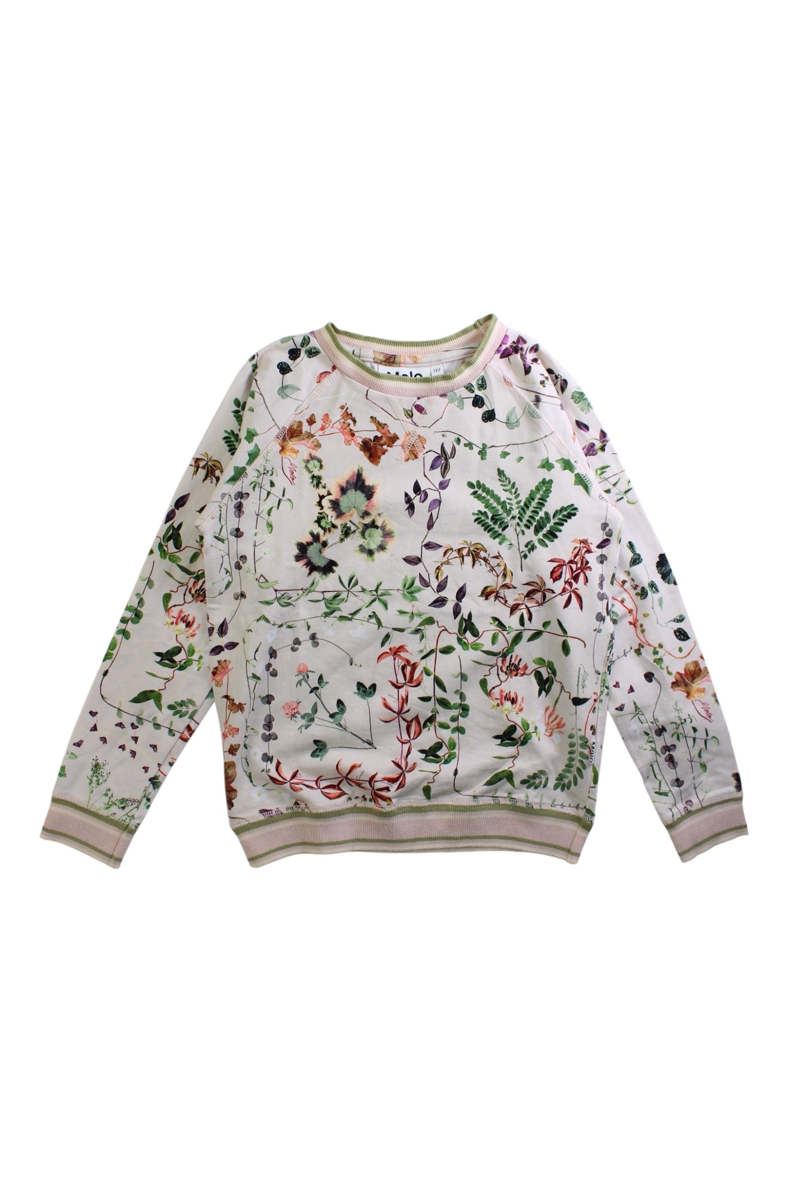 Molo Floral Crewneck Sweatshirt 7Y、mySite、g9winljtr