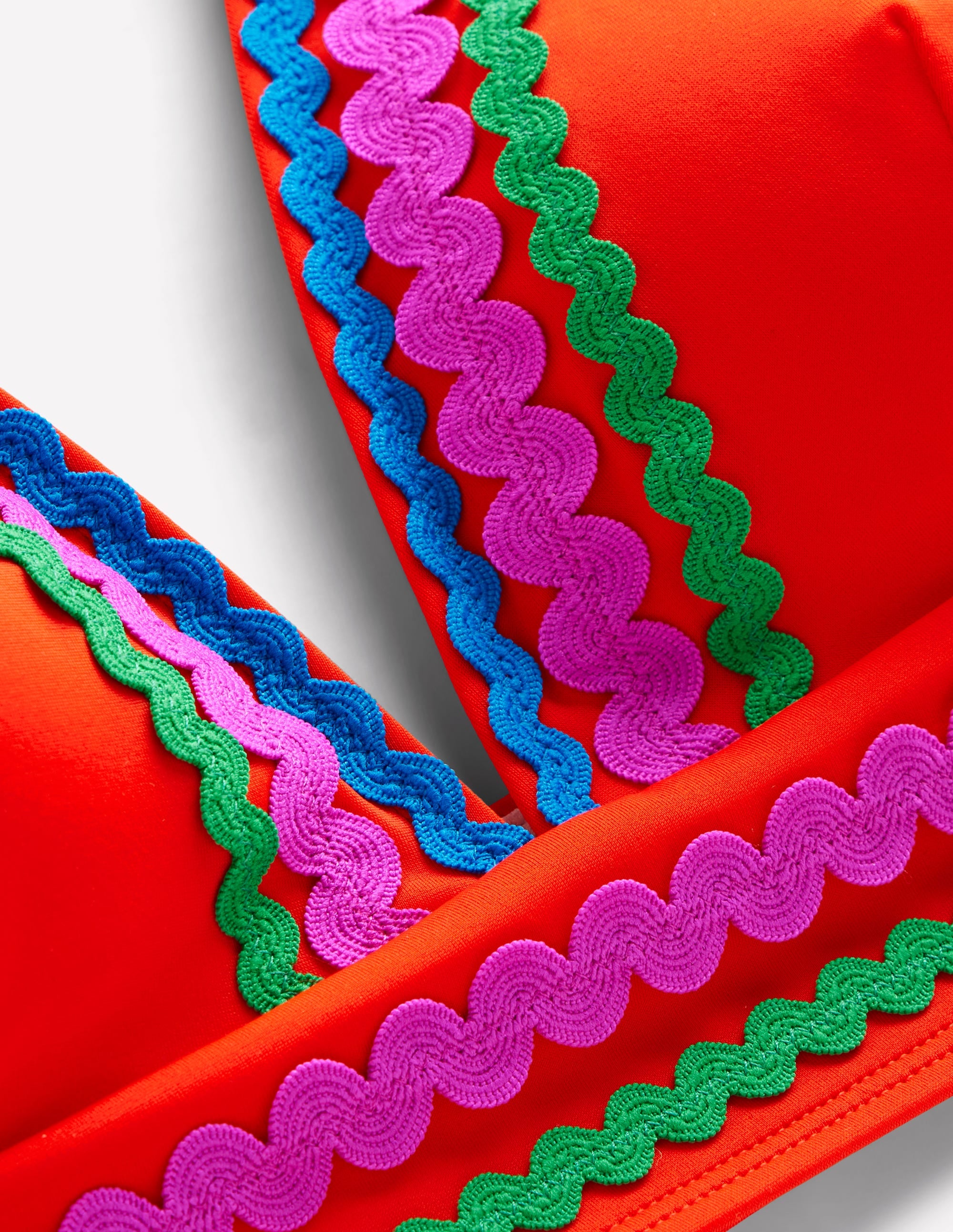  Porto Bikini Top-Fire Red Rik Rak、mySite、ashleygrahame