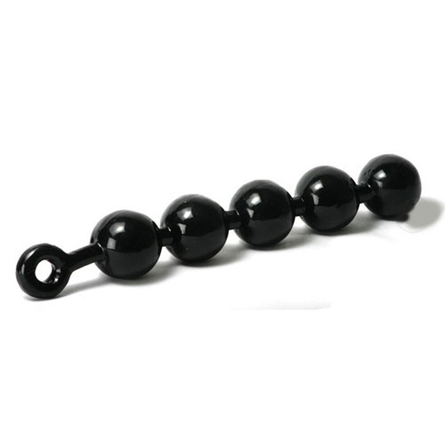 Huge Black Anal Beads with Safety Loop | Massive 67 mm Balls、mySite、bottomscart