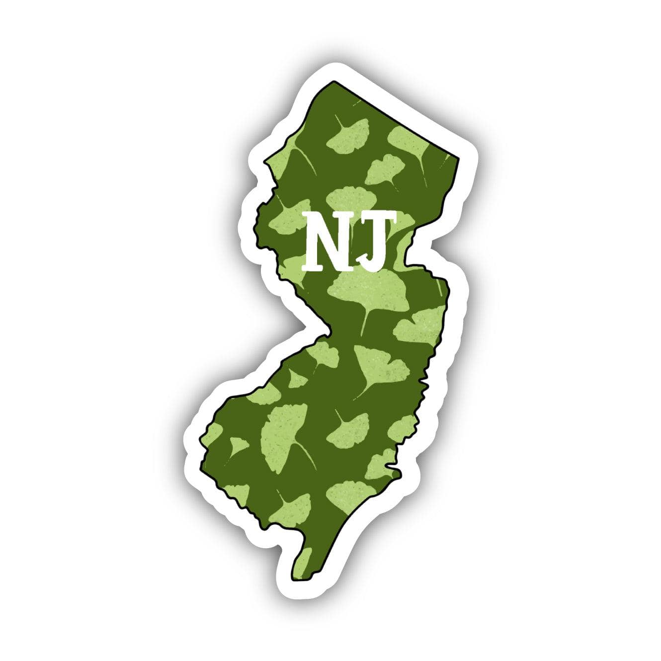  New Jersey Green Nature Sticker、mySite、ghnorth