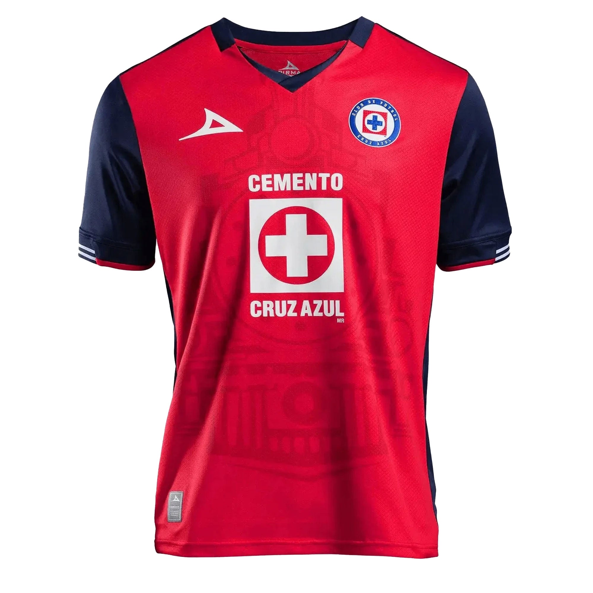 Pirma Men's Cruz Azul 2024/25 Authentic Third Jersey Red、mySite、noshort