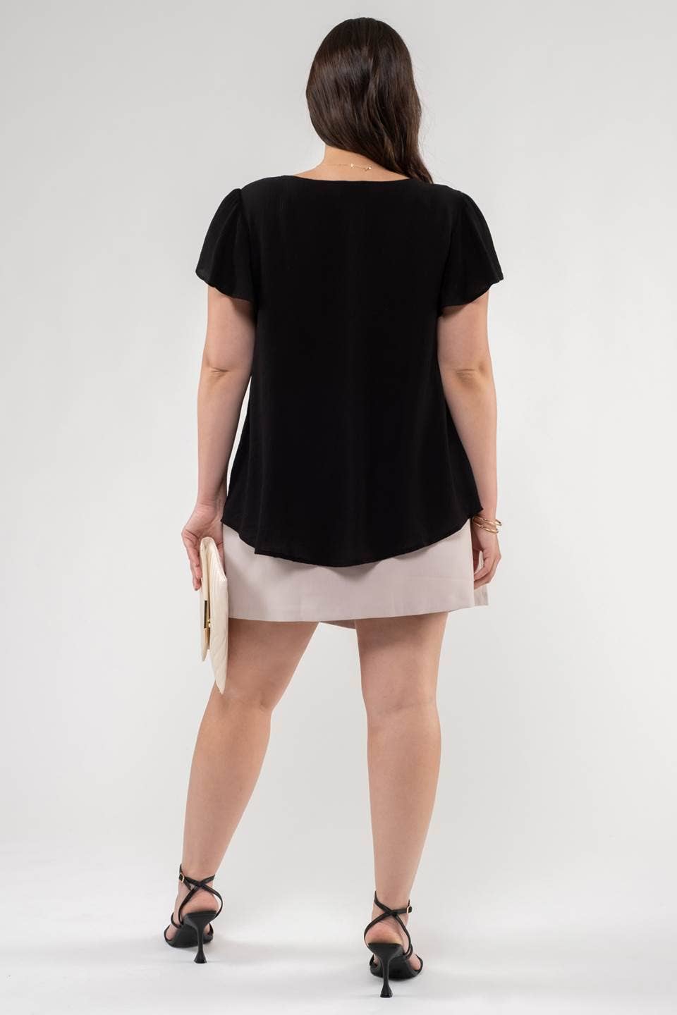 Riley’s Plus Scalloped Blouse、mySite、garagedoors4me