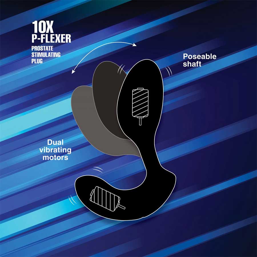 Alpha Pro 10X P-Flexer Silicone Prostate Stimulating Plug、mySite、bottomscart