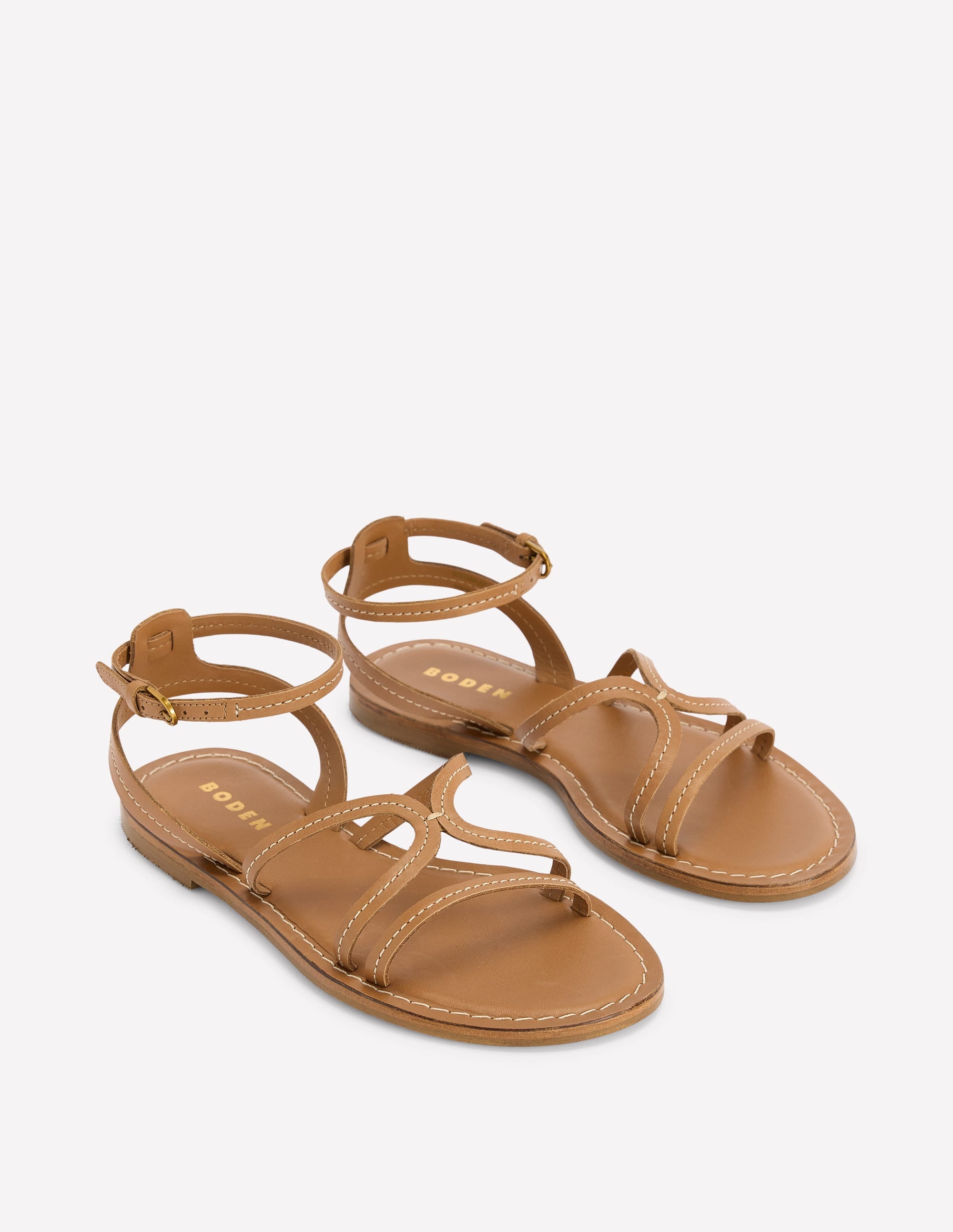  Casual Flat Sandal-Tan、mySite、ashleygrahame