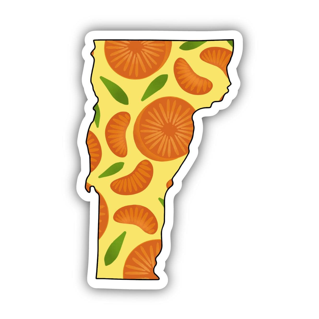  Vermont Orange & Yellow Fruit Sticker、mySite、ghnorth
