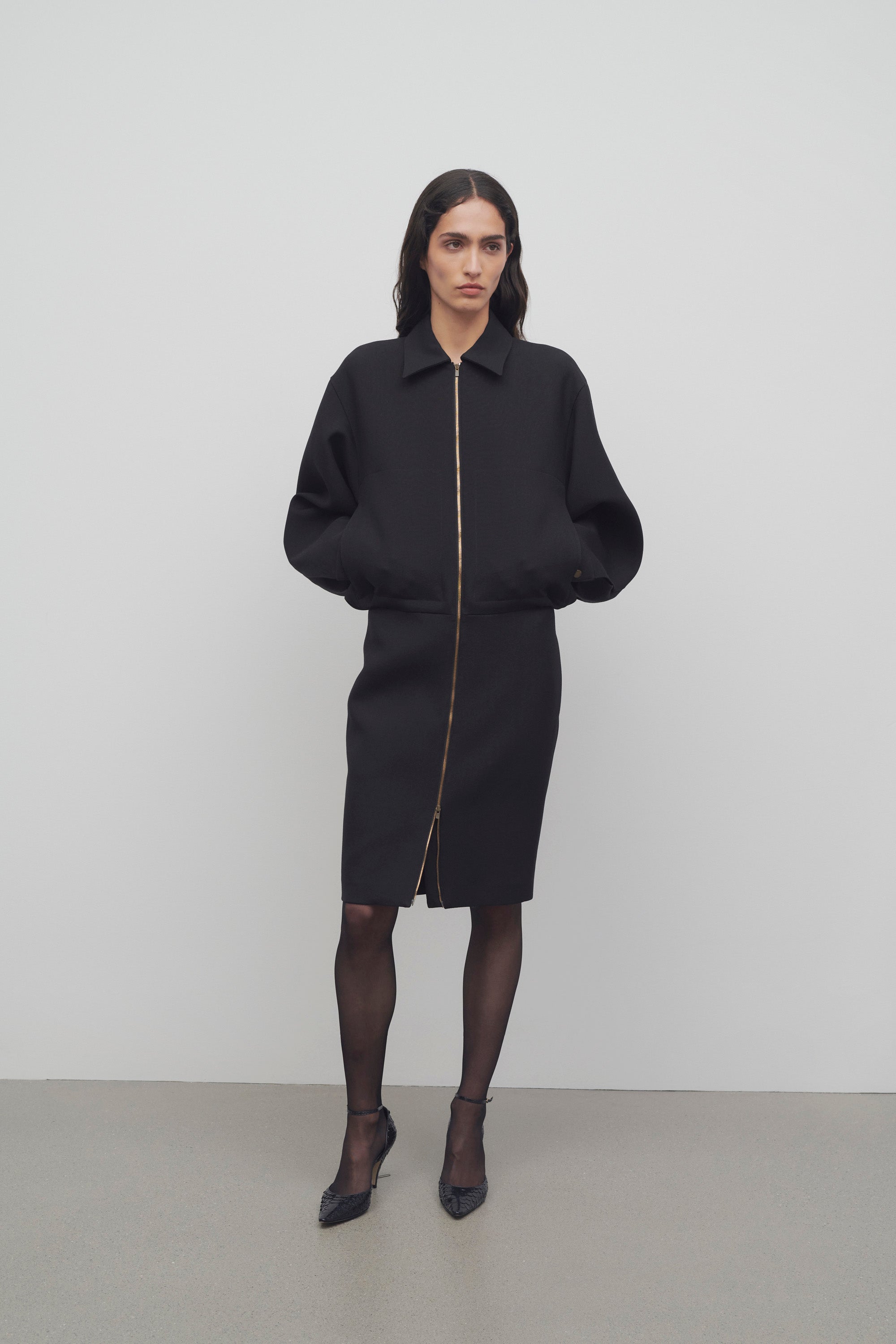 Mave Dress in Virgin Wool、mySite、aoinhome