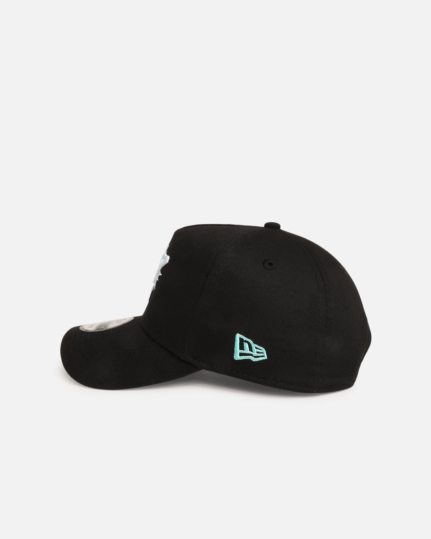New Era Miami Dolphins 'Black Aqua' 9FORTY A-Frame Snapback Black/Aqua、mySite、zt4zffjzw