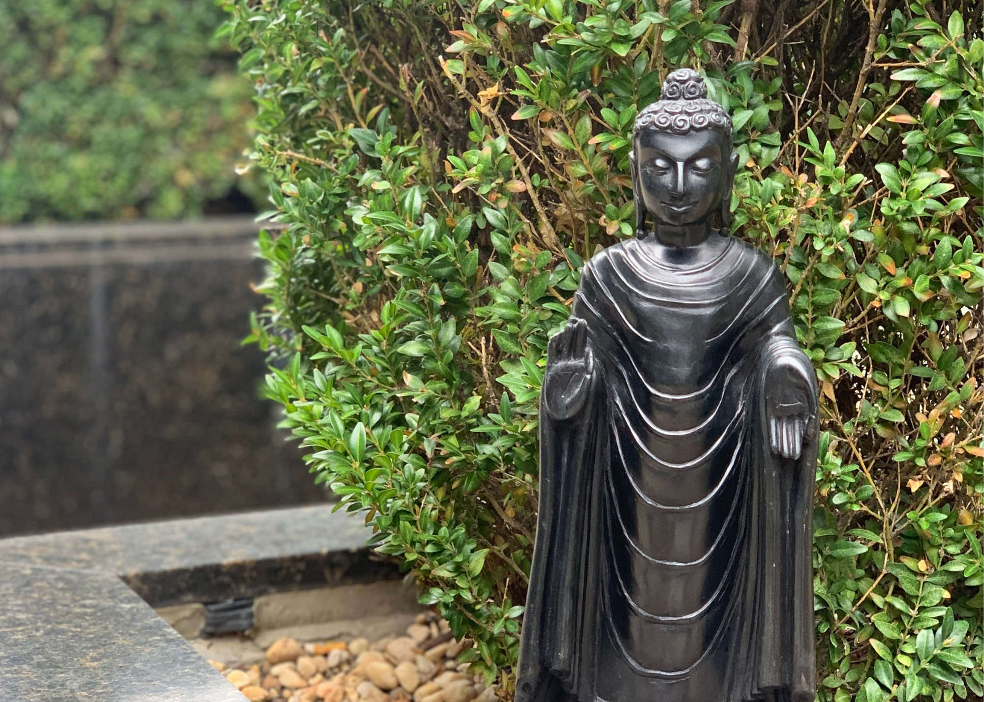 Standing Buddha - Soft Granite (Medium, 36.5cm)、mySite、topwebapps