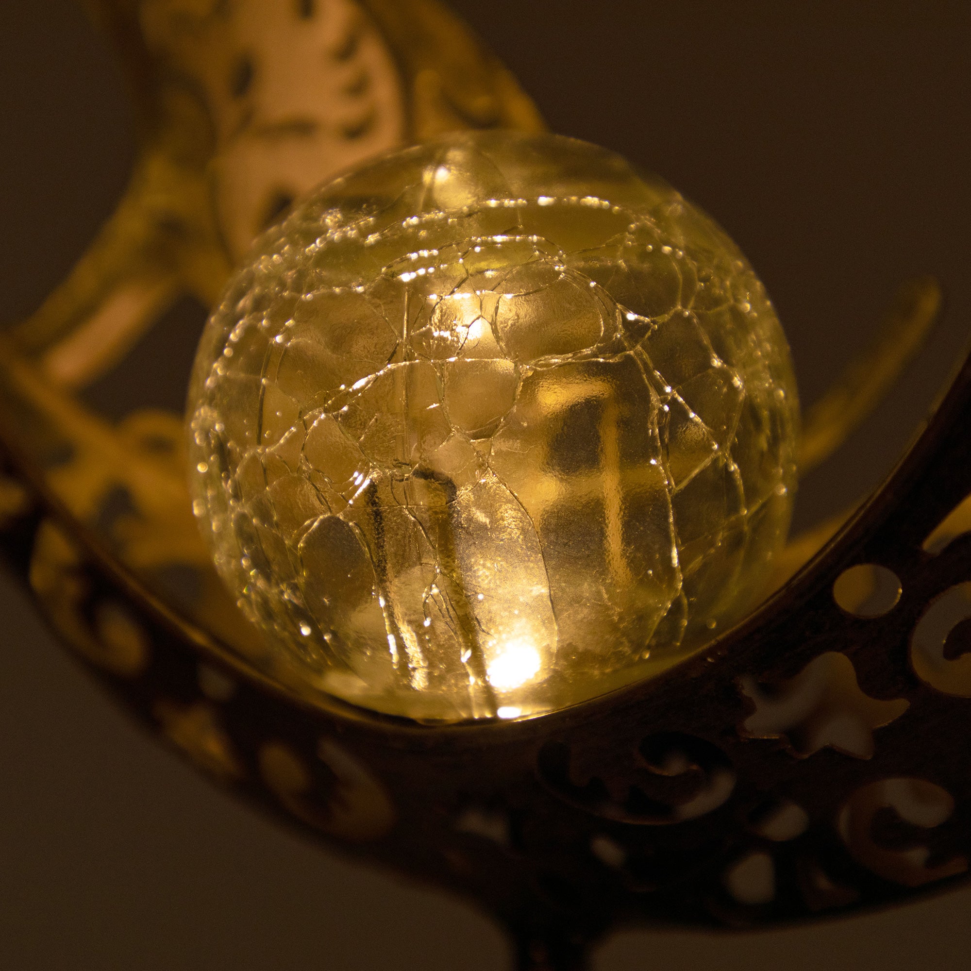 Pet Crescent Moon Solar Wind Chime、mySite、camillekostekn