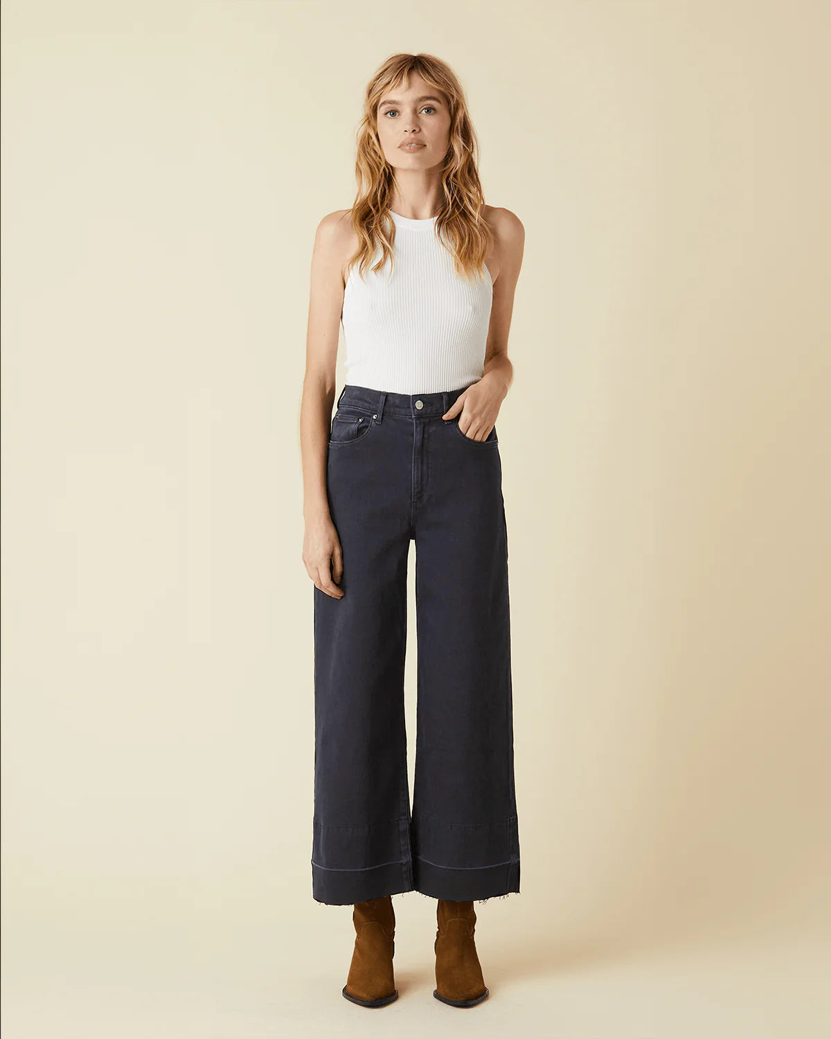 Le Jean Sophia Wide Leg Jeans - Final Sale、mySite、noshort