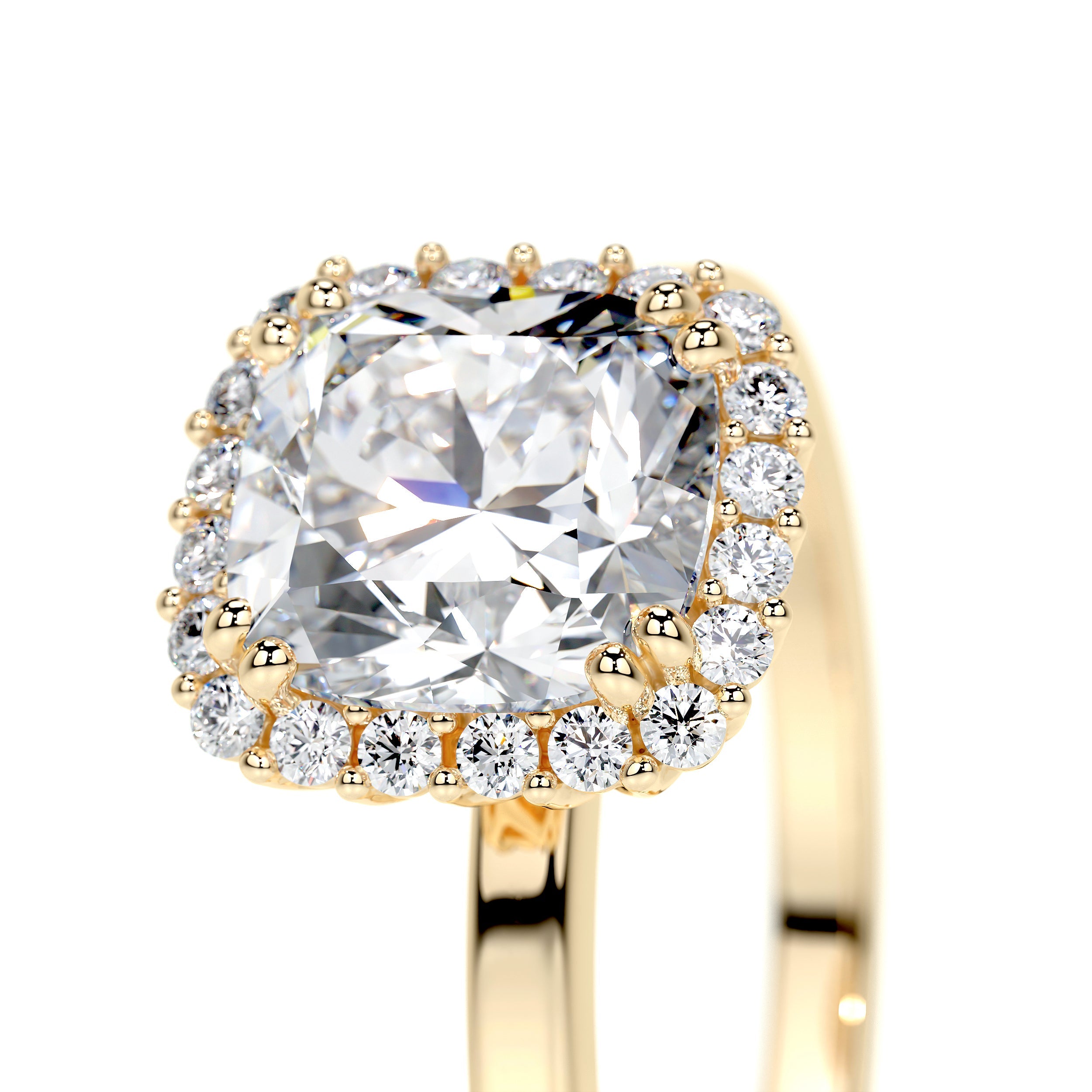 Emery Lab Grown Diamond Ring - 18K Yellow Gold、mySite、hinf8tx79
