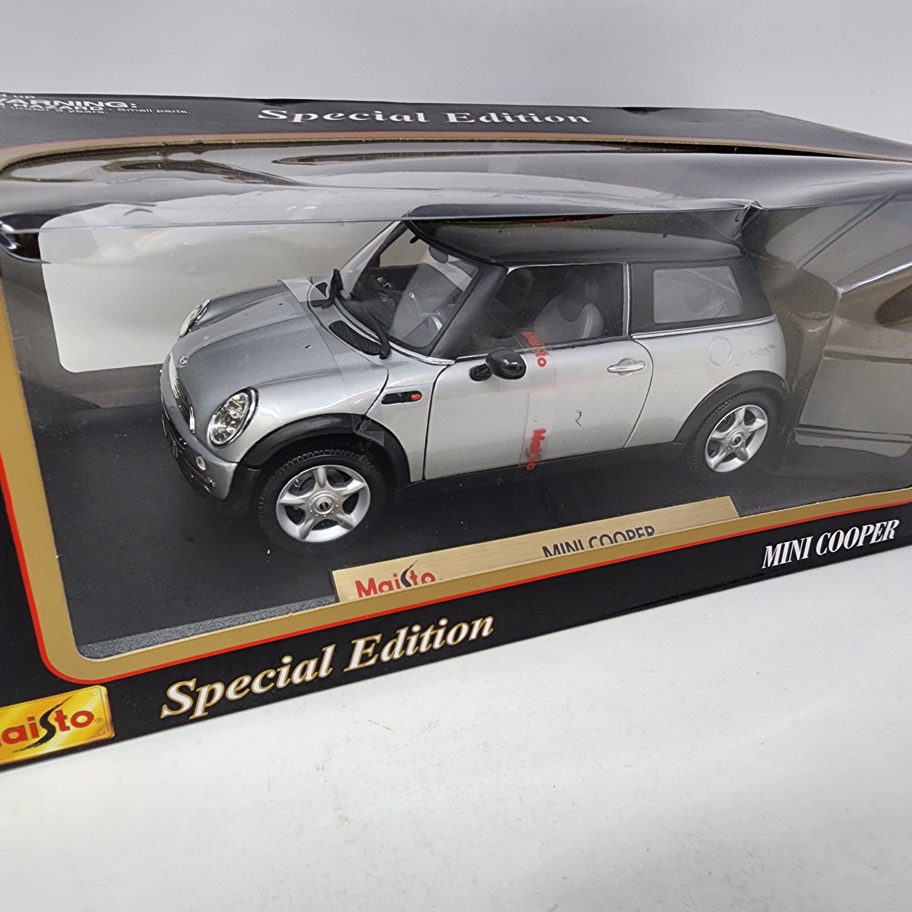 Mini Cooper * Silver * Maisto Special Edition 1/18 Scale、mySite、hgirdovlk