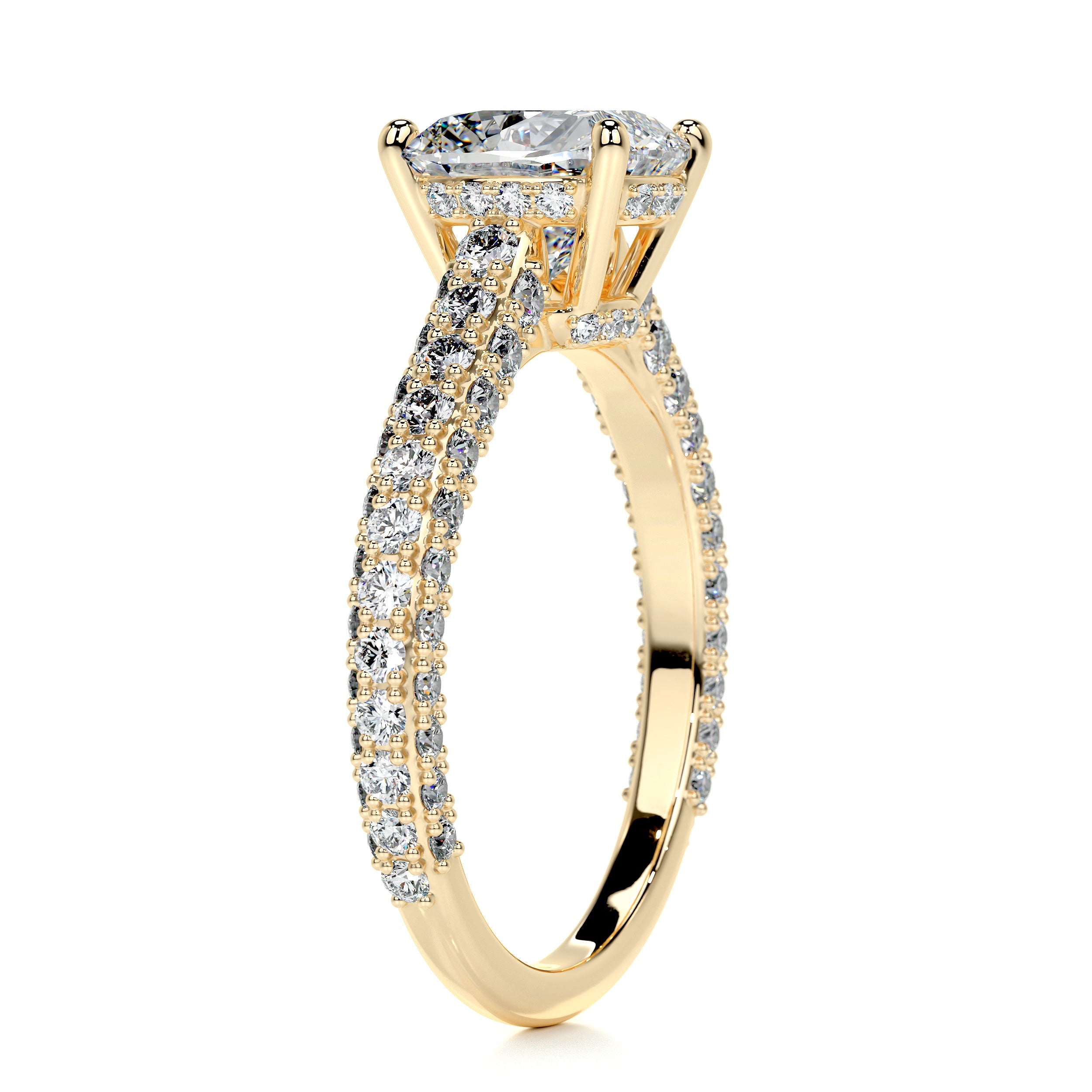 Fiona Diamond Engagement Ring - 18K Yellow Gold、mySite、hinf8tx79