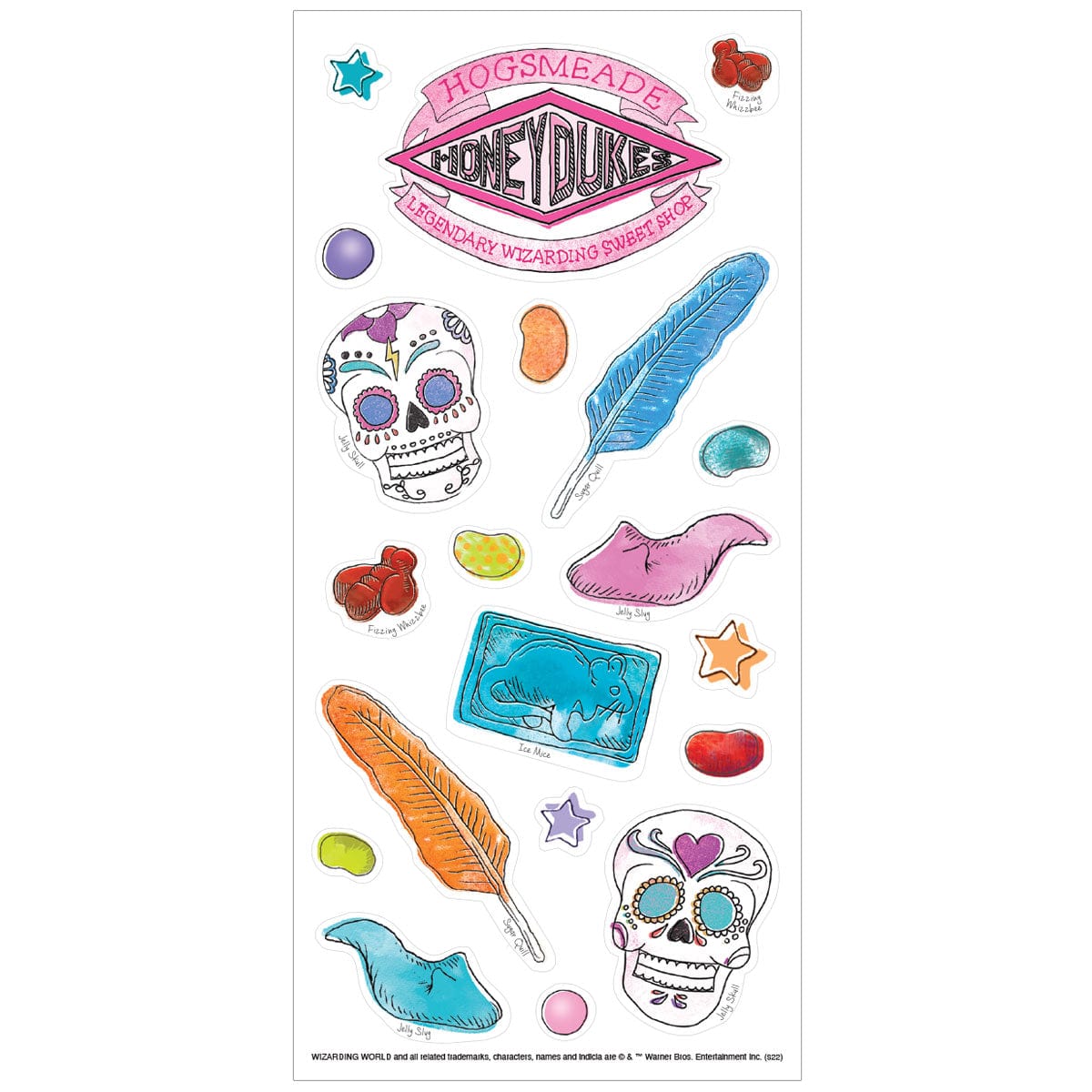  Harry Potter Stickers - Honeydukes Berry Scented、mySite、ghnorth
